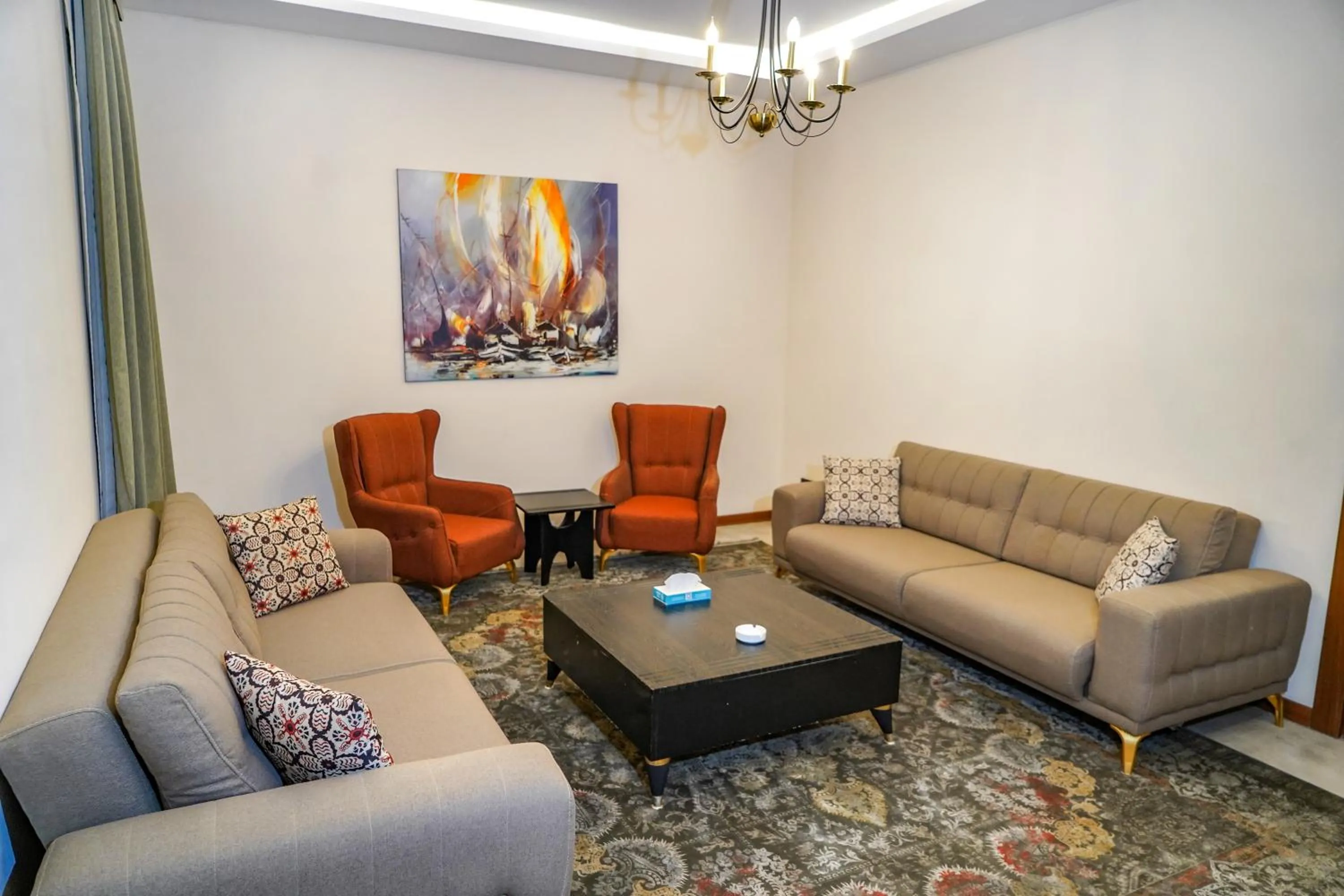 Living room in Haden Hotel
