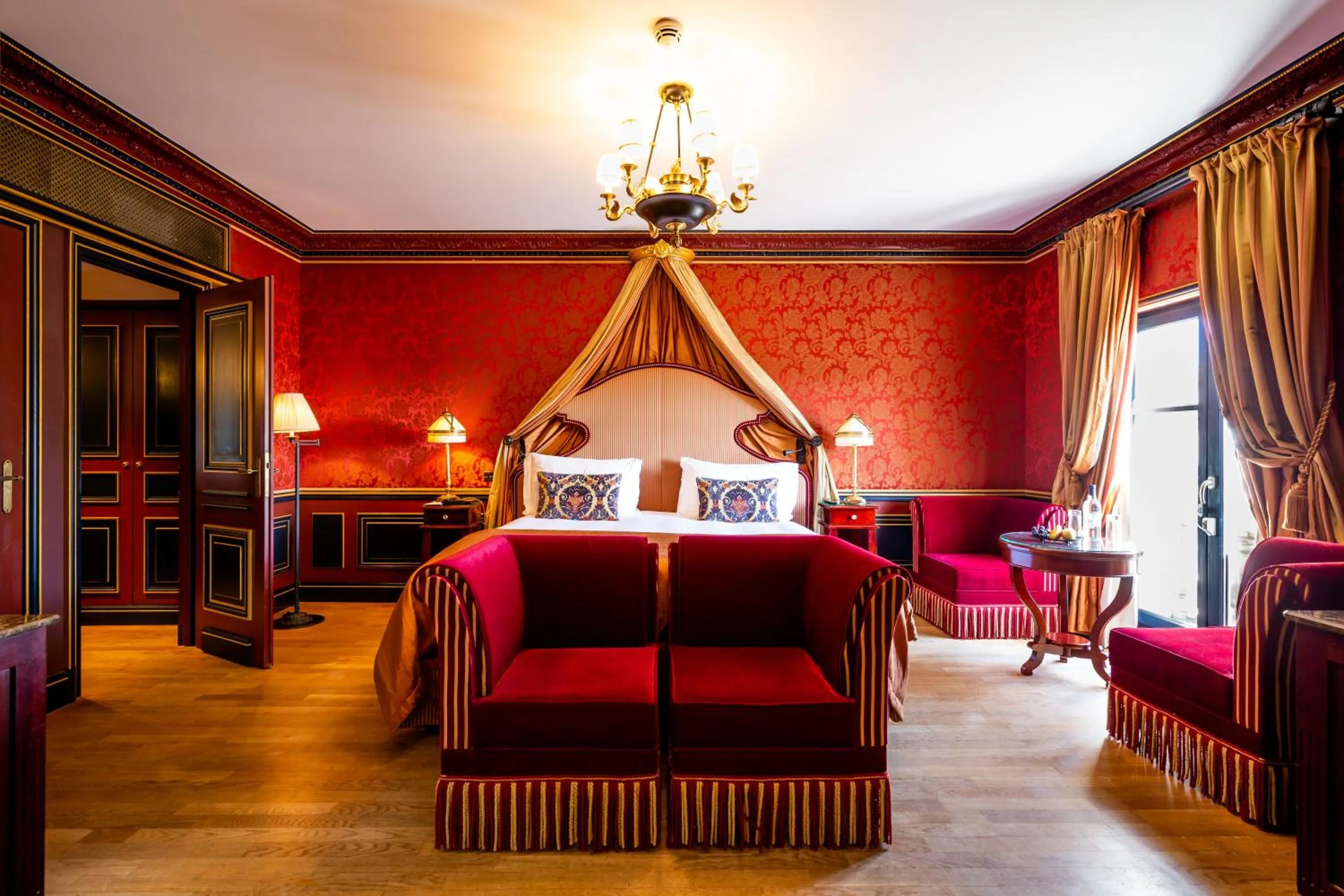 Bed in InterContinental Bordeaux Le Grand Hotel by IHG
