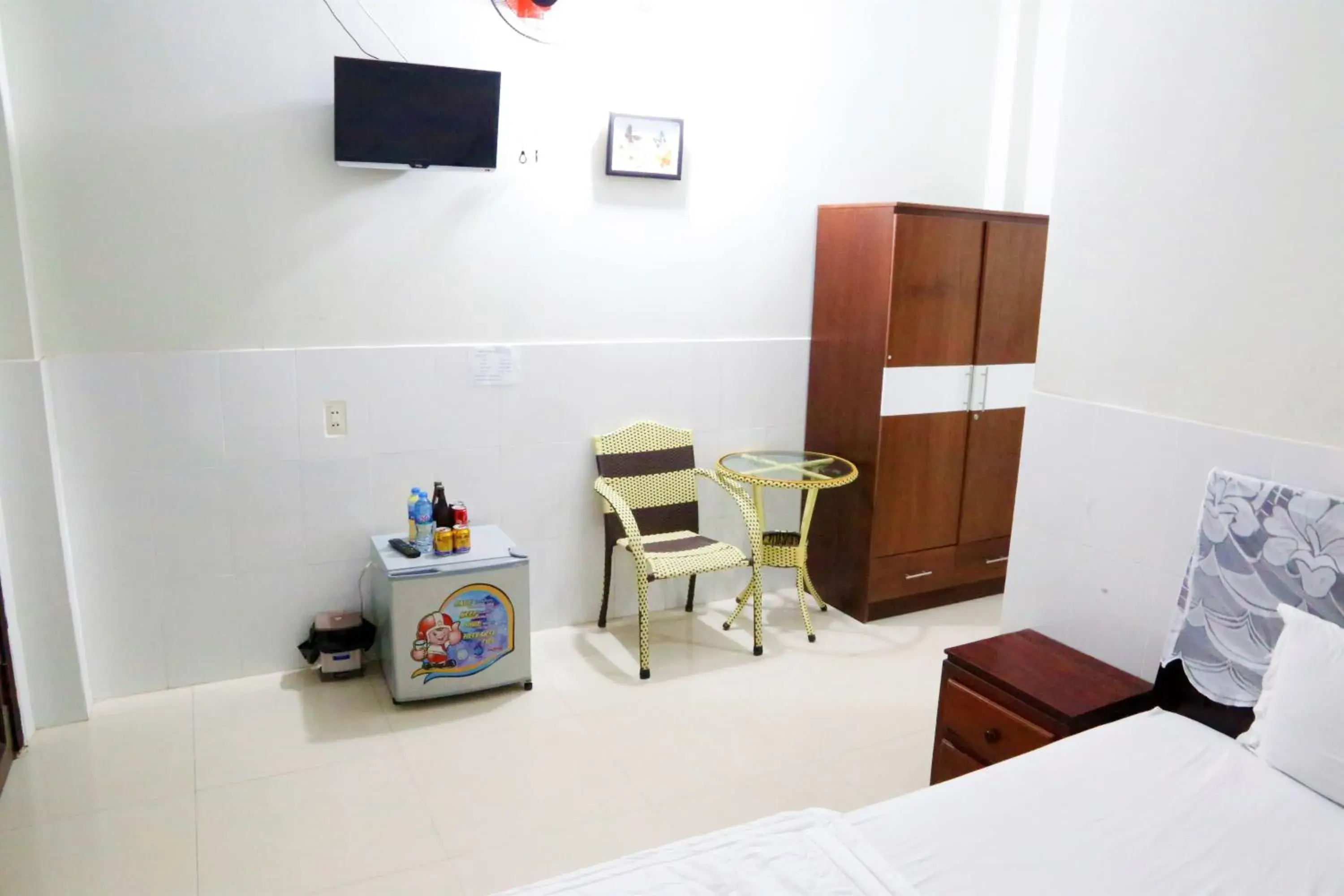 Bed in Minh Hung Hotel Bed in Minh Hung Hotel