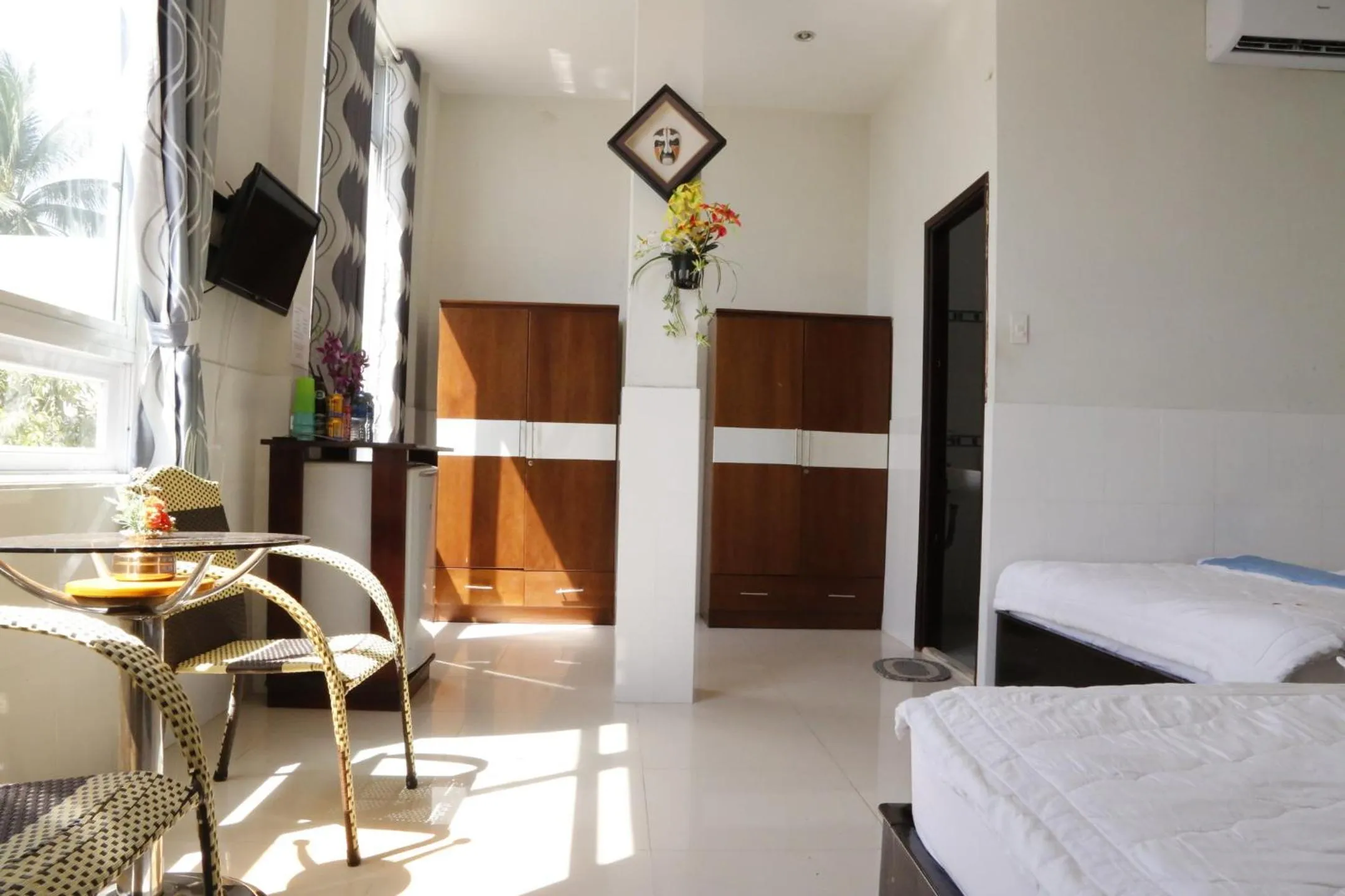 Bed in Minh Hung Hotel