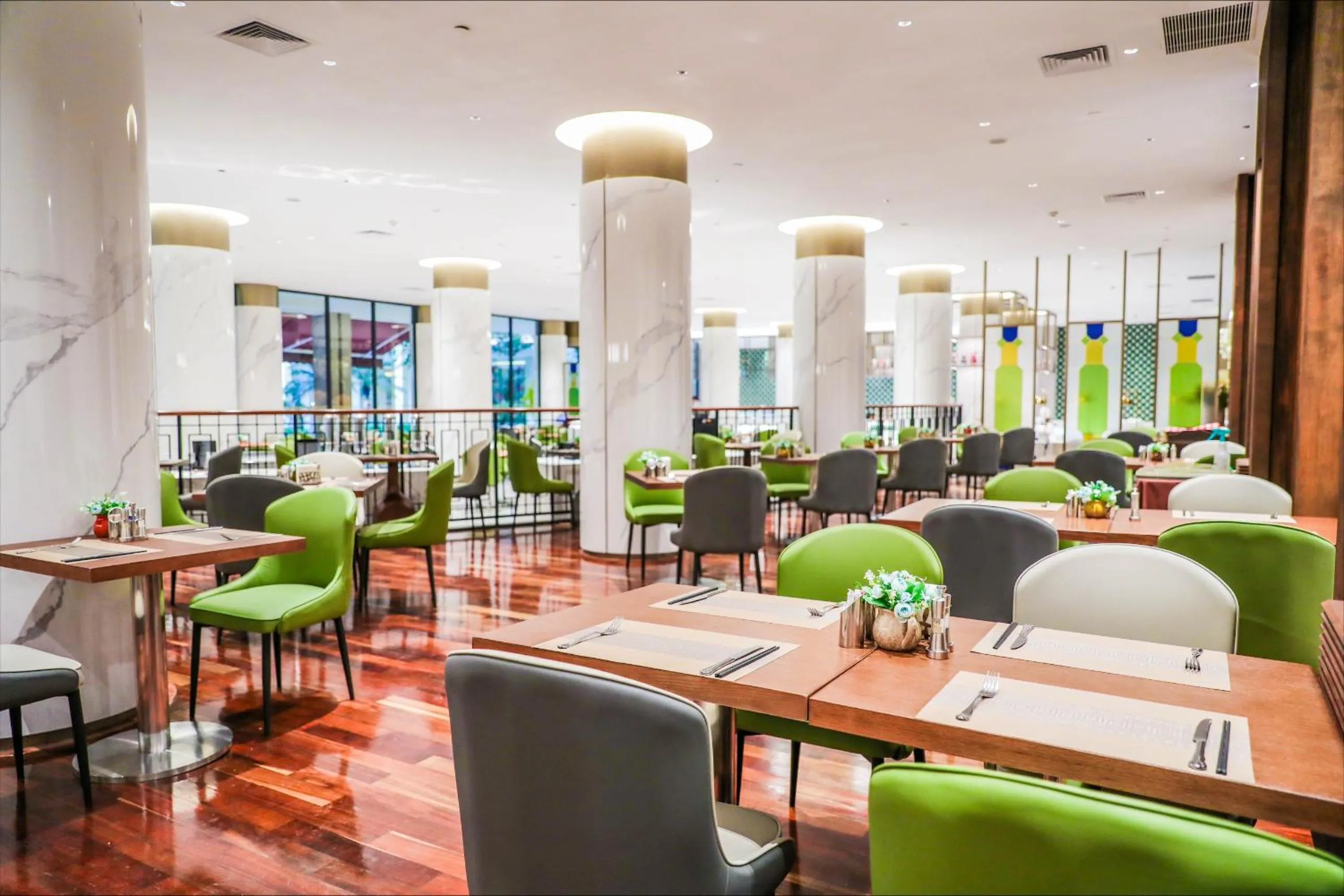 Buffet breakfast in Guangzhou Dong Fang Hotel