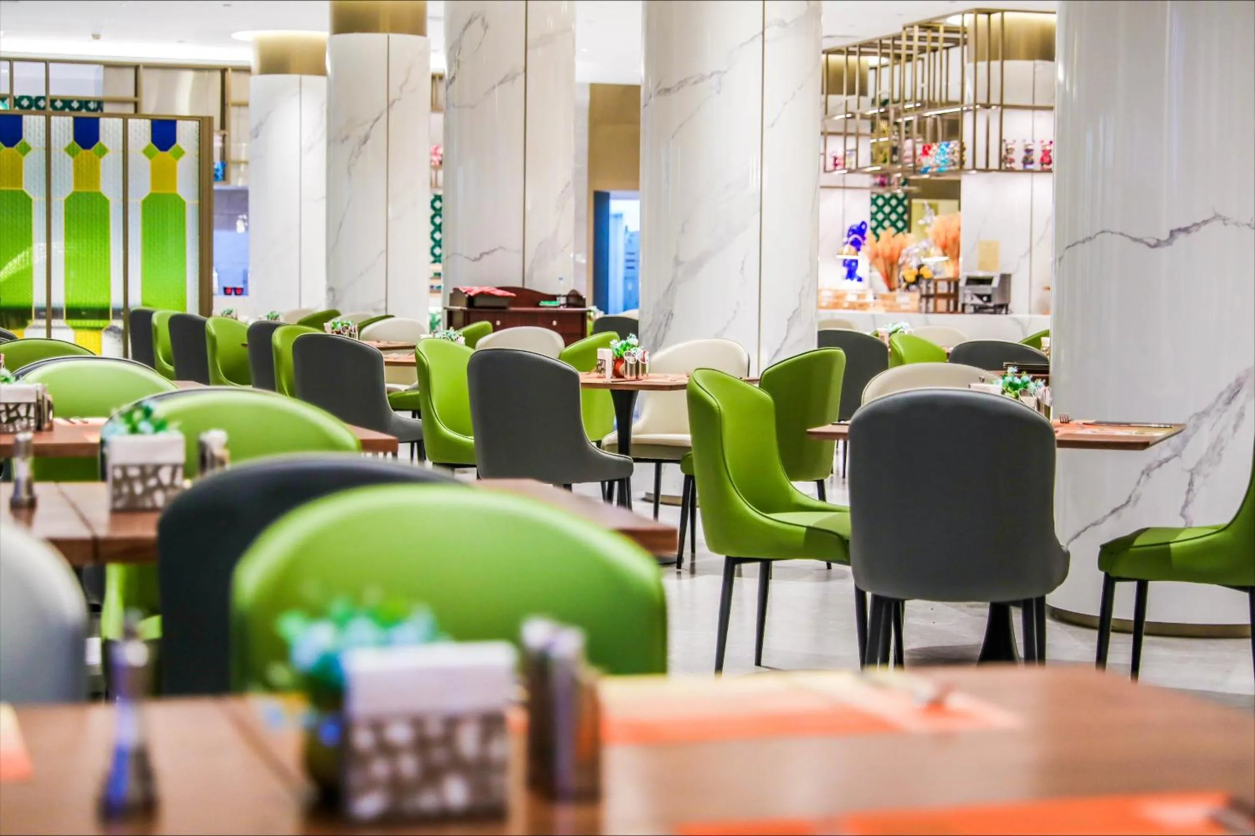 Buffet breakfast in Guangzhou Dong Fang Hotel