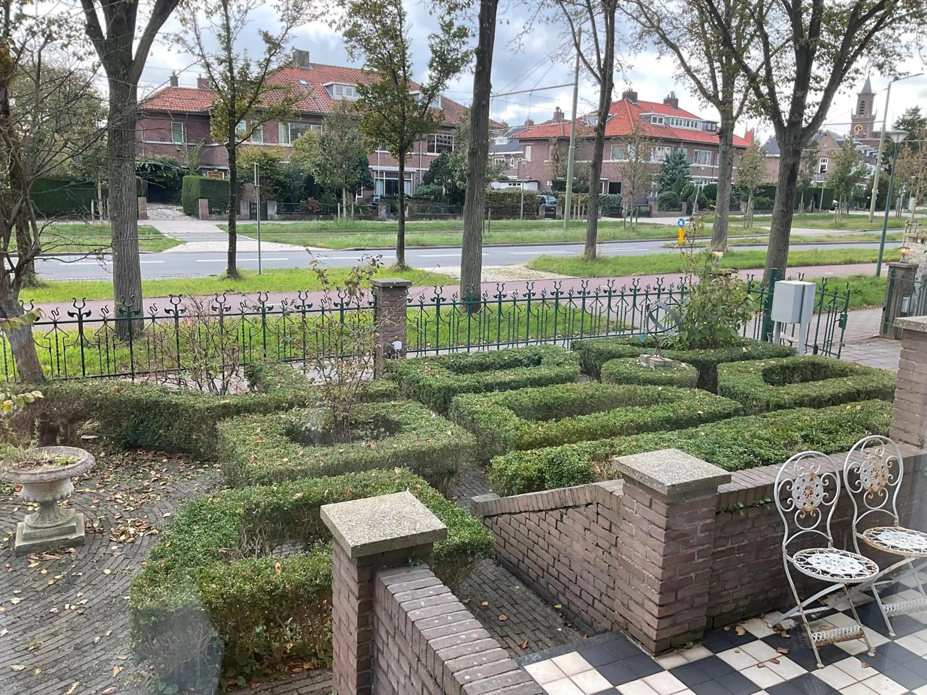 Garden view in Plato by Hofstad Studio’s