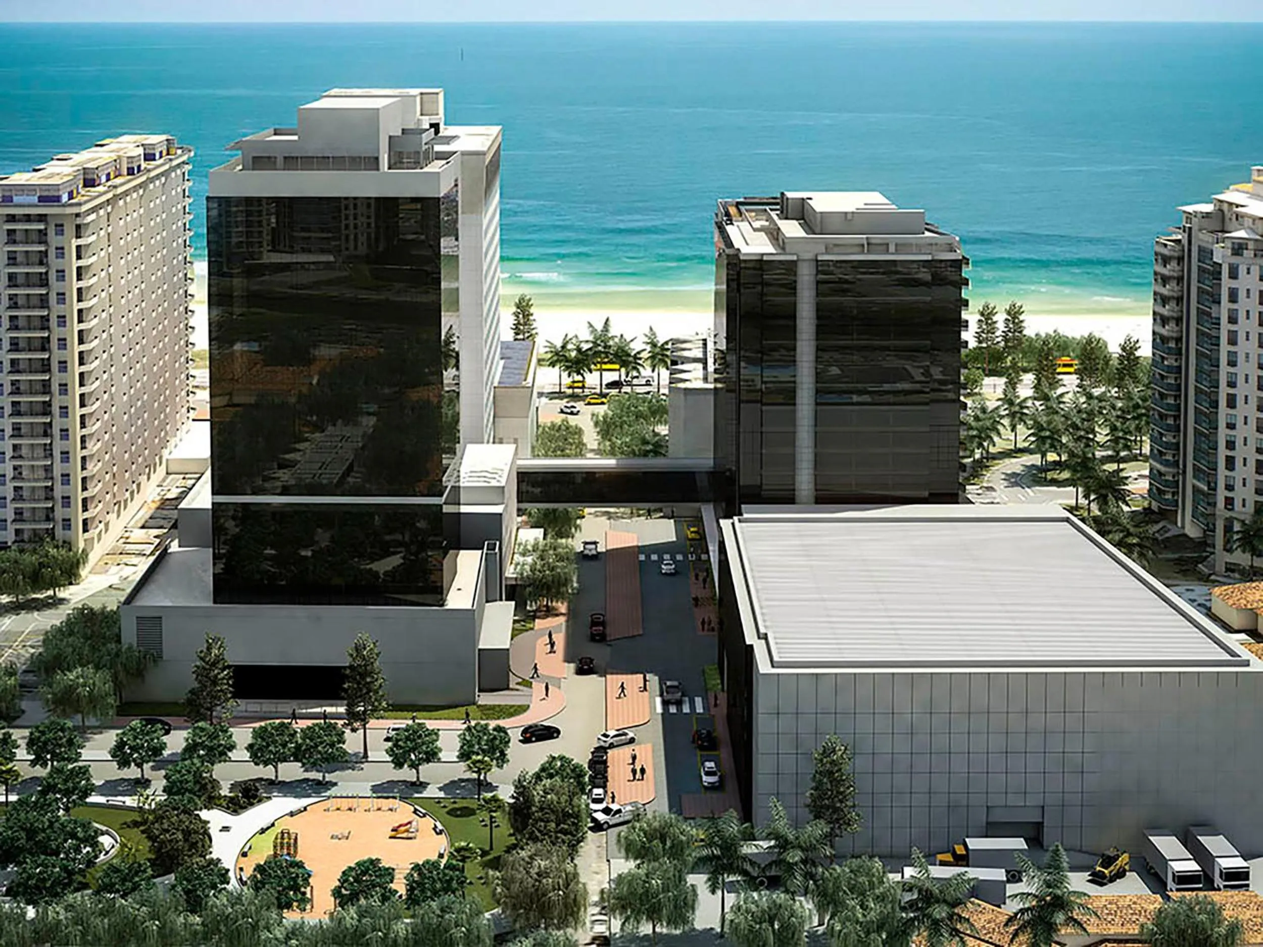 Beach in Windsor Tower Hotel