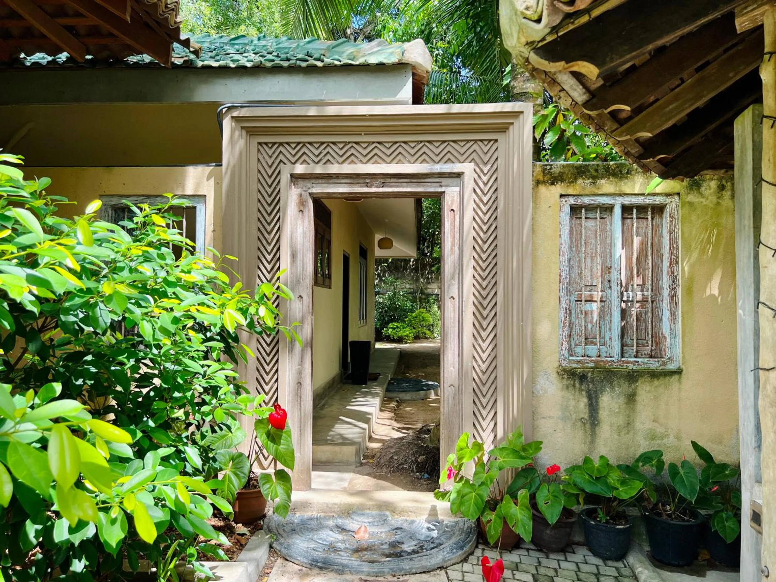 Facade/entrance in Green Escape Unawatuna