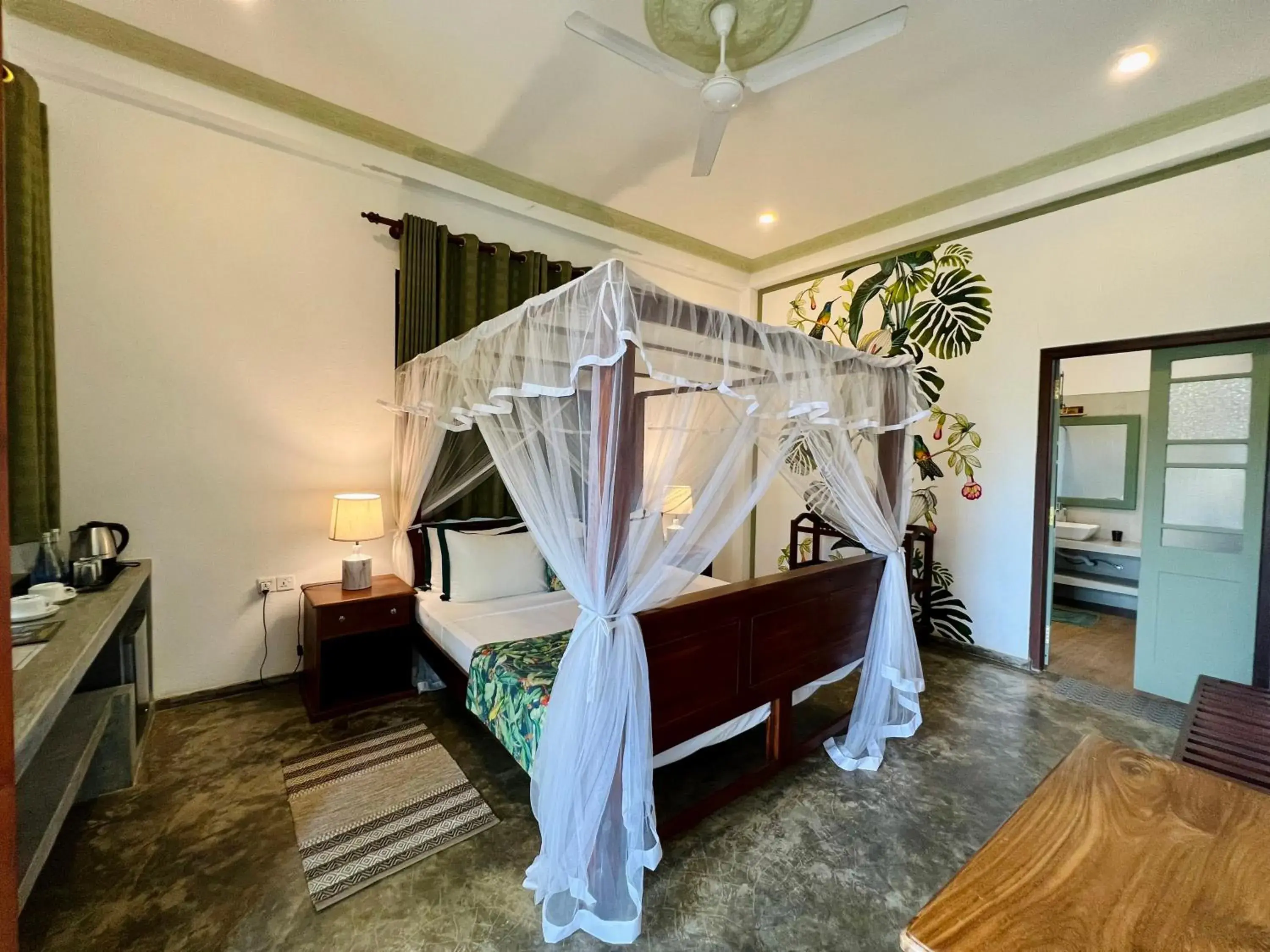 Double Room with Garden View in Green Escape Unawatuna Double Room with Garden View in Green Escape Unawatuna