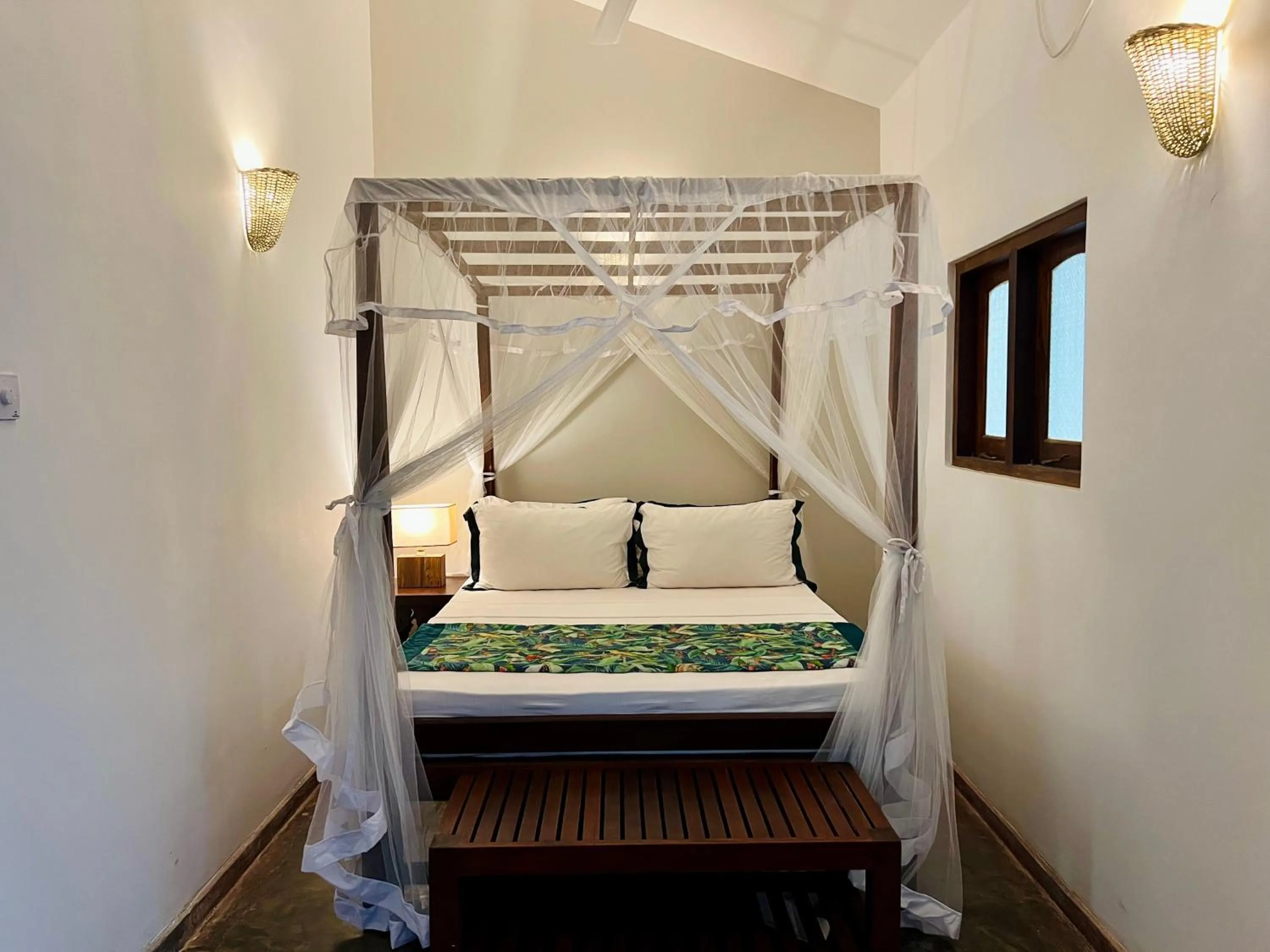 Bedroom, Bed in Green Escape Unawatuna