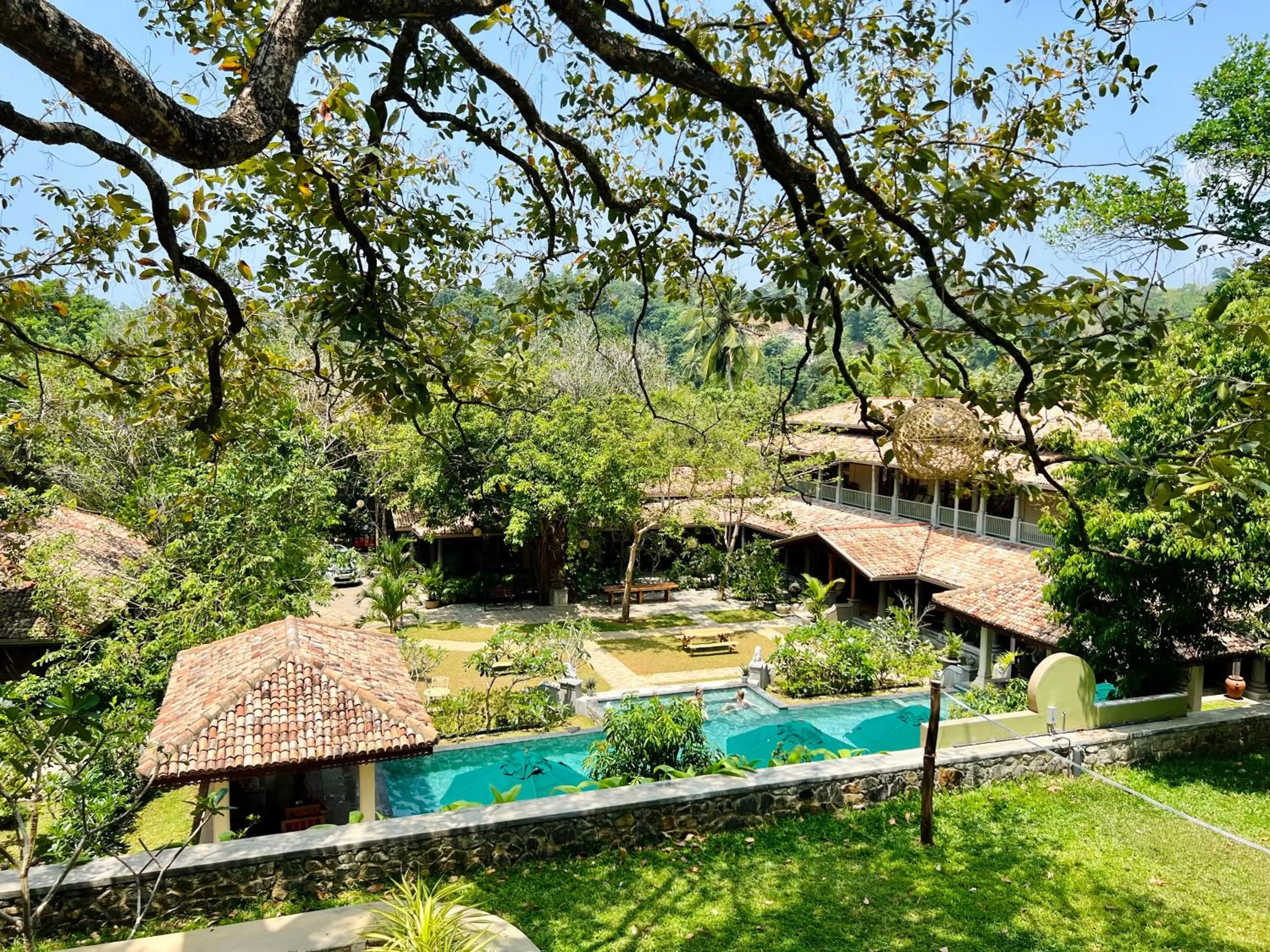 Garden view in Green Escape Unawatuna