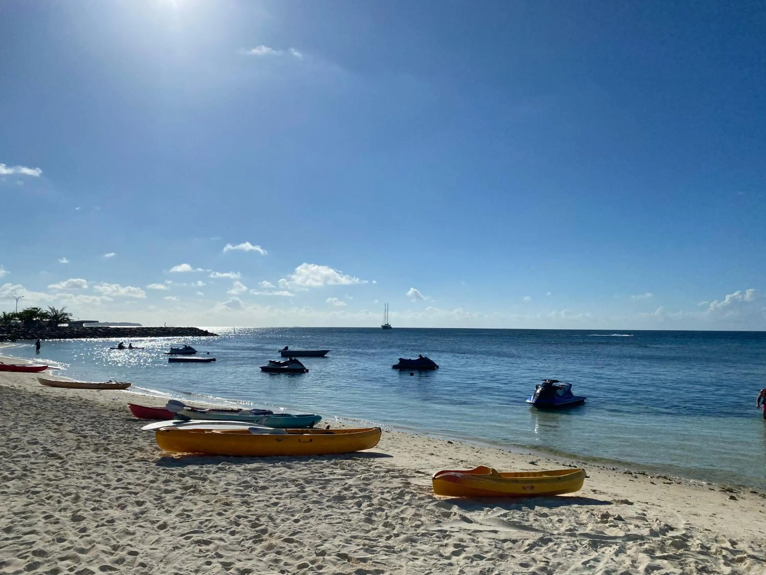 Beach in Lagoona Sunset