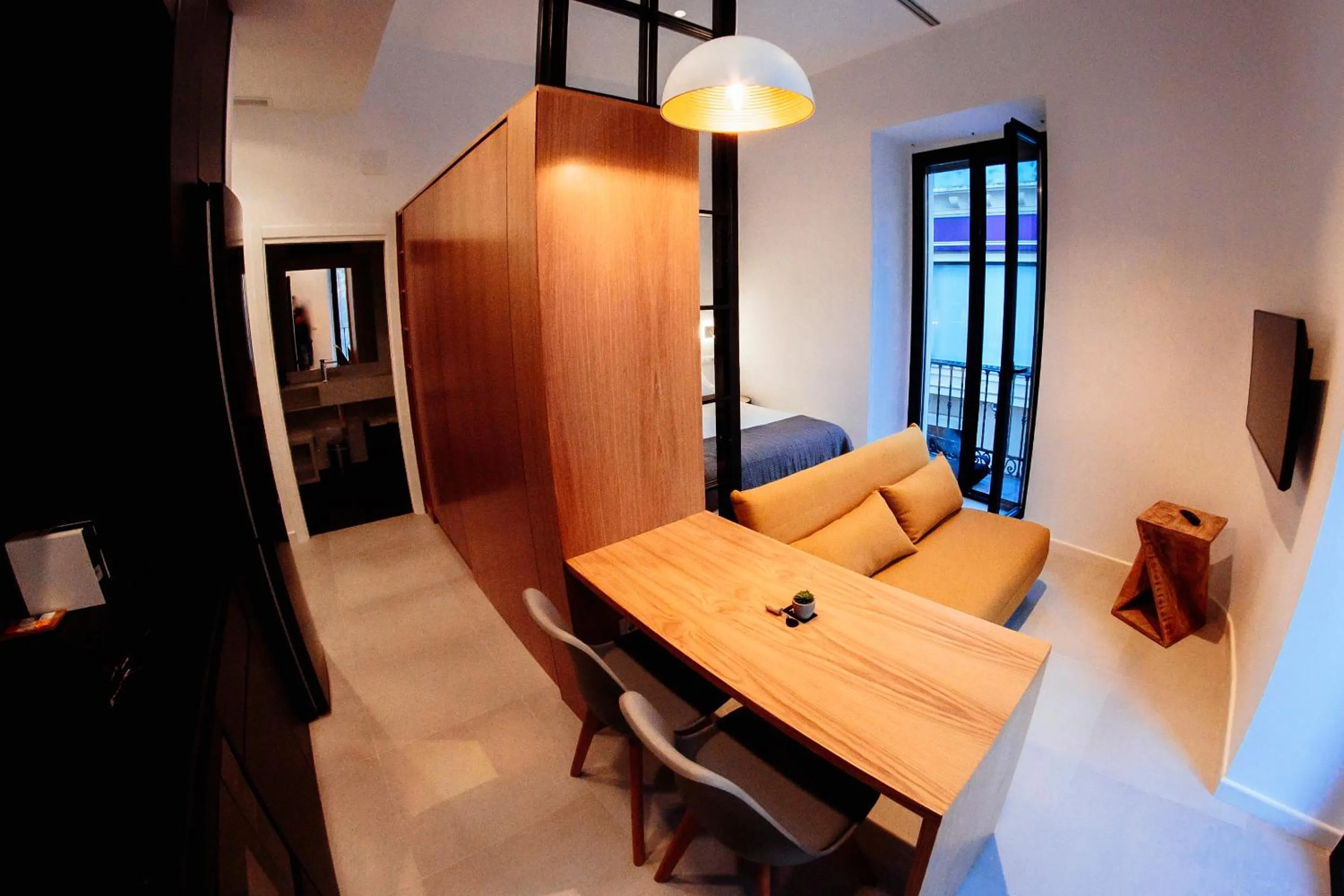 Seating area in Apartamentos Plaza de España 6