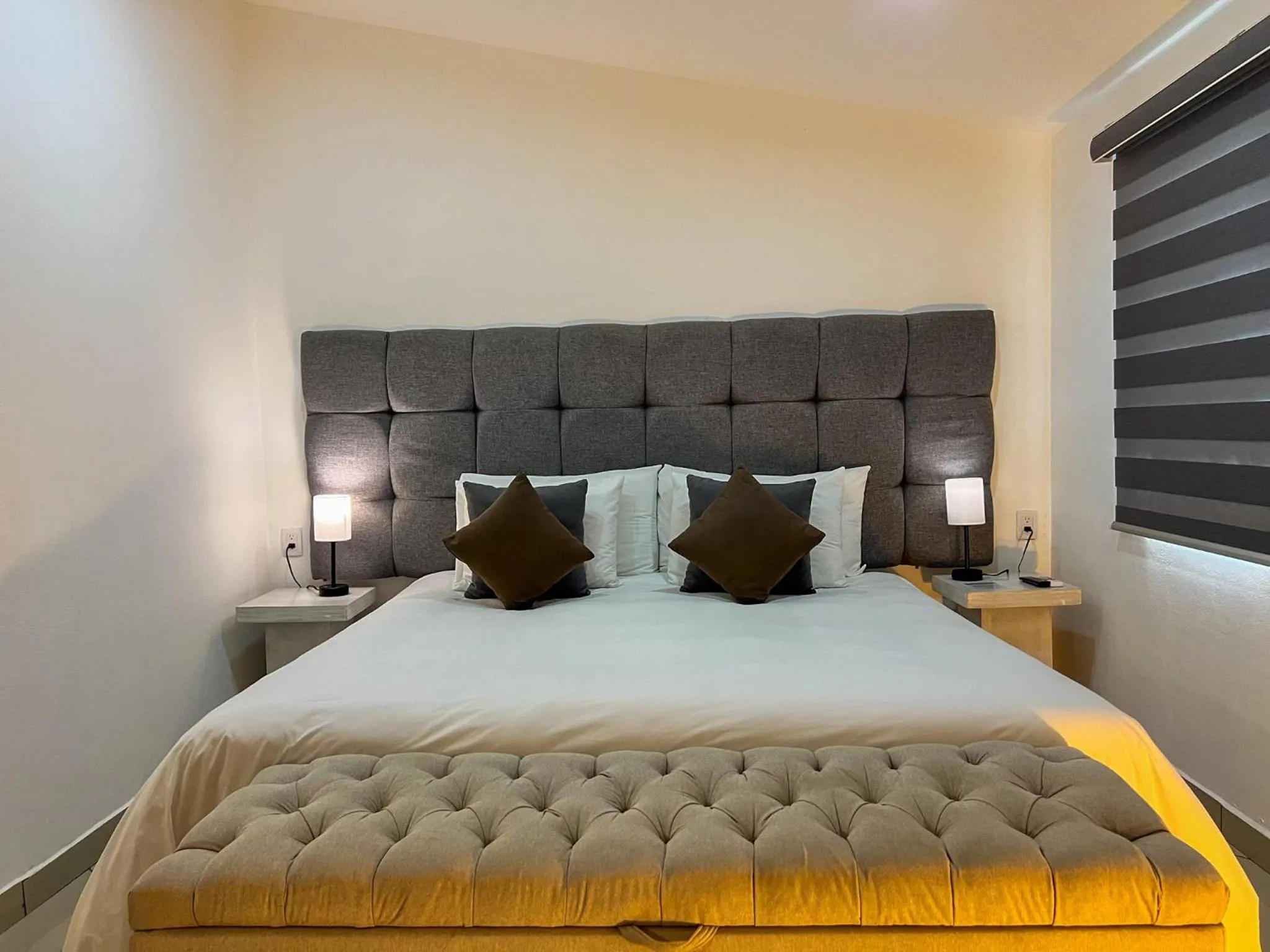 Bed in VILLAS EL ENCANTO