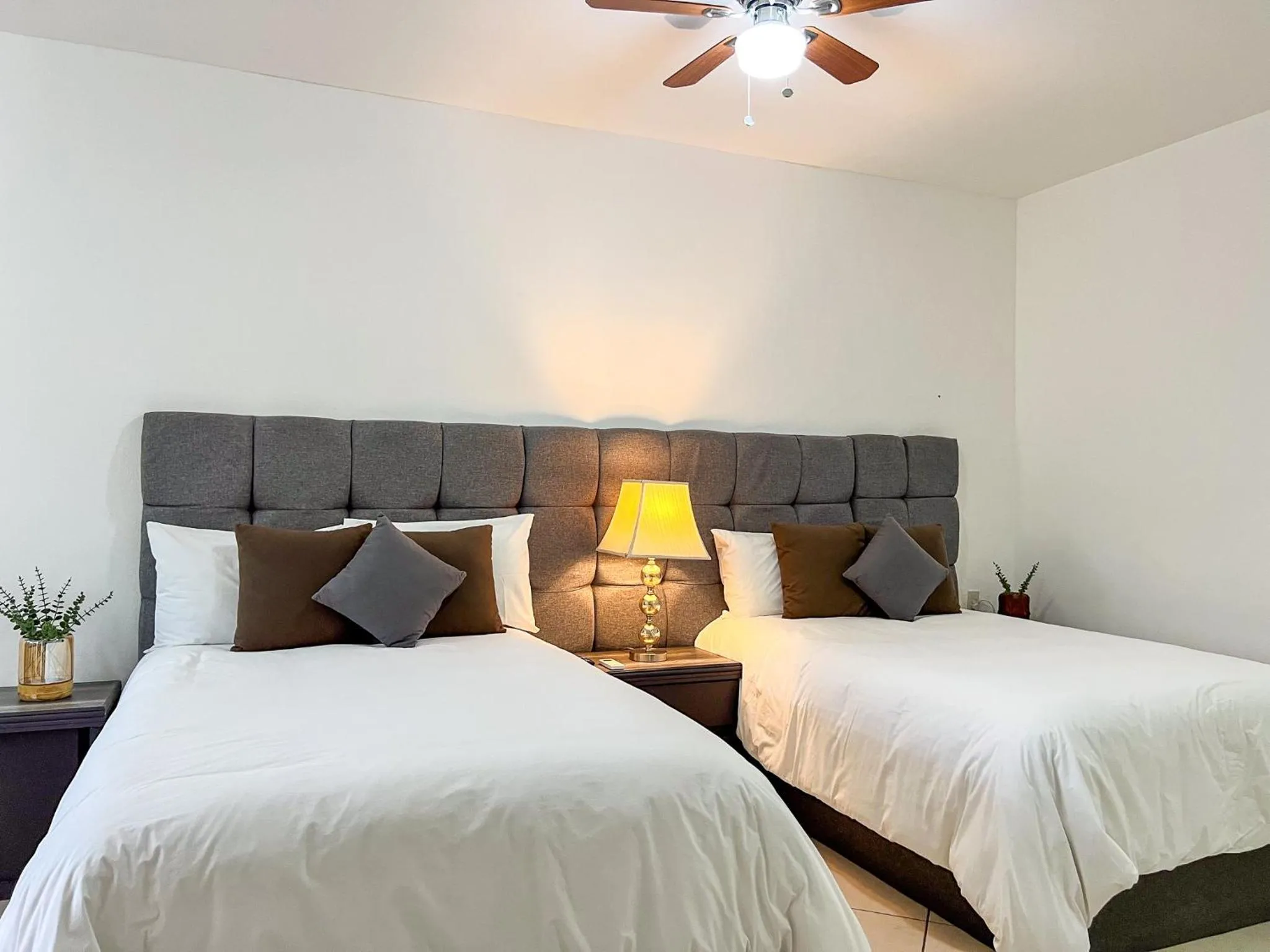 Bed in VILLAS EL ENCANTO