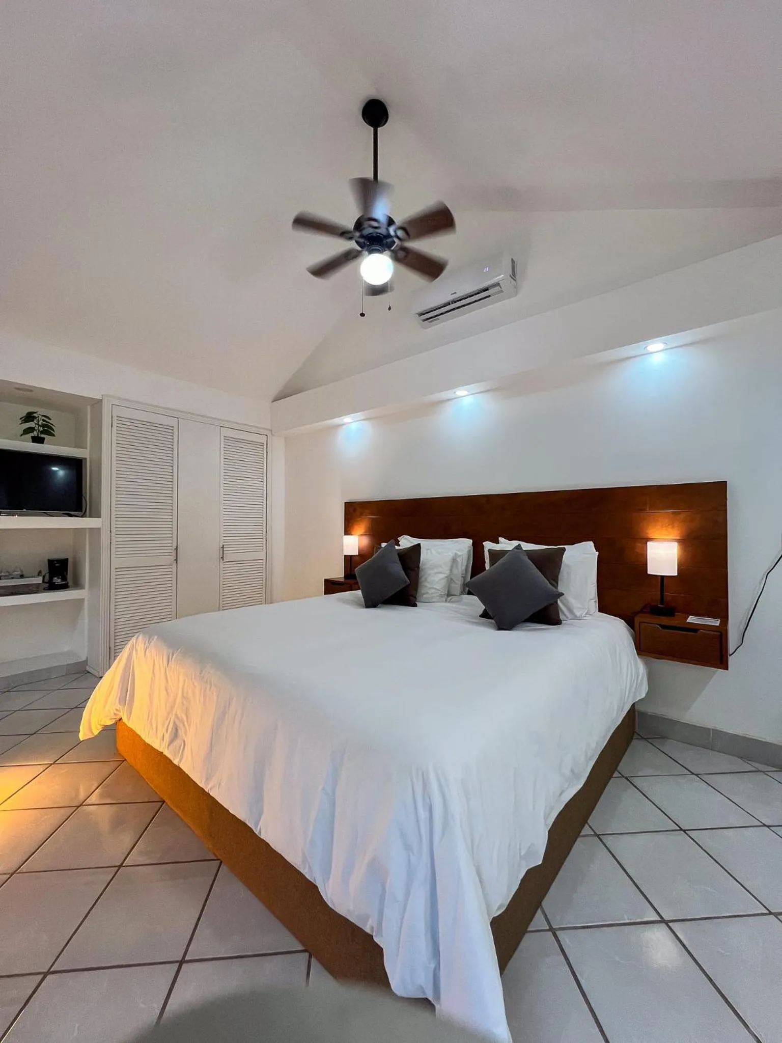 Bed in VILLAS EL ENCANTO