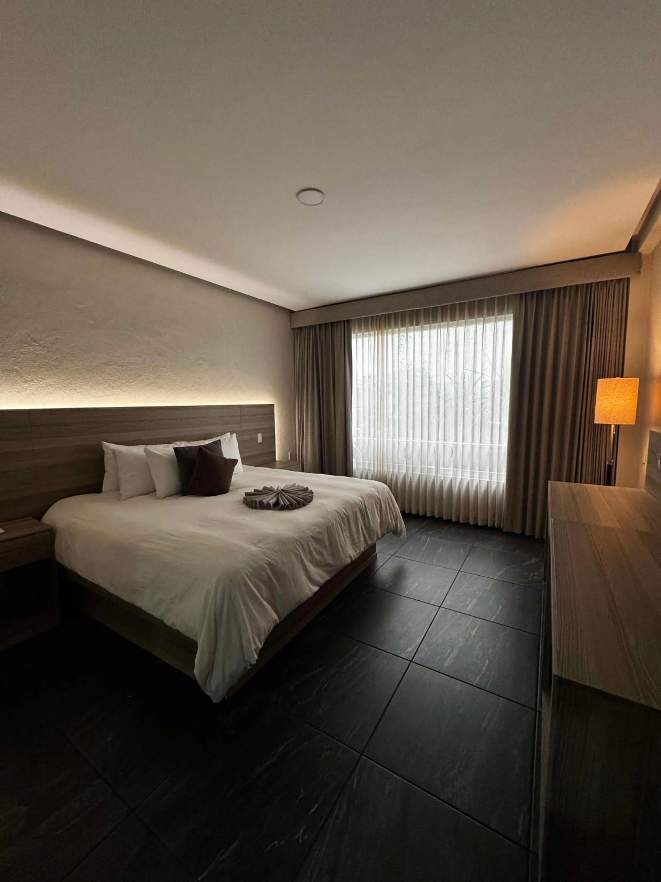 Bed in VILLAS EL ENCANTO