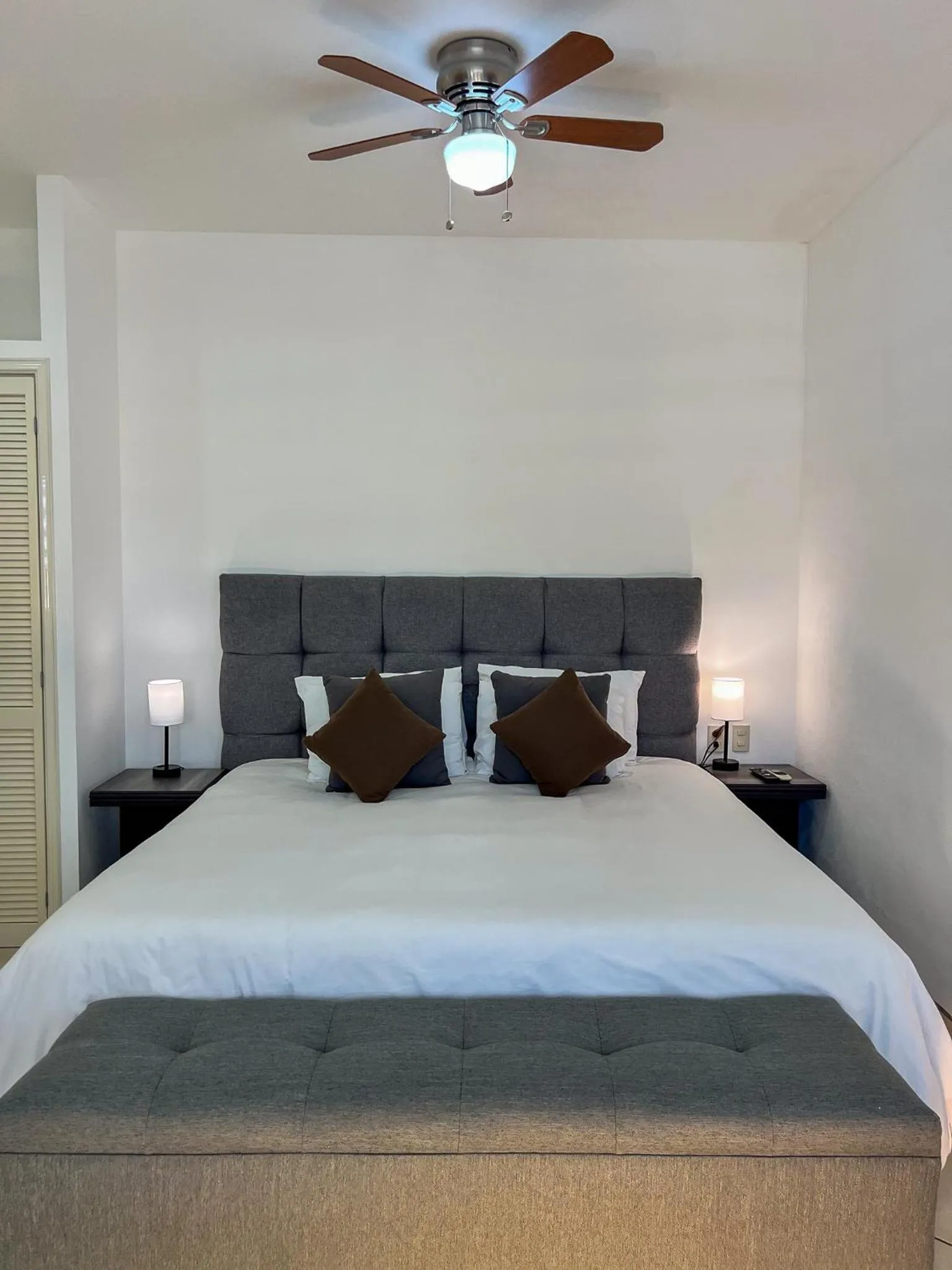 Bed in VILLAS EL ENCANTO