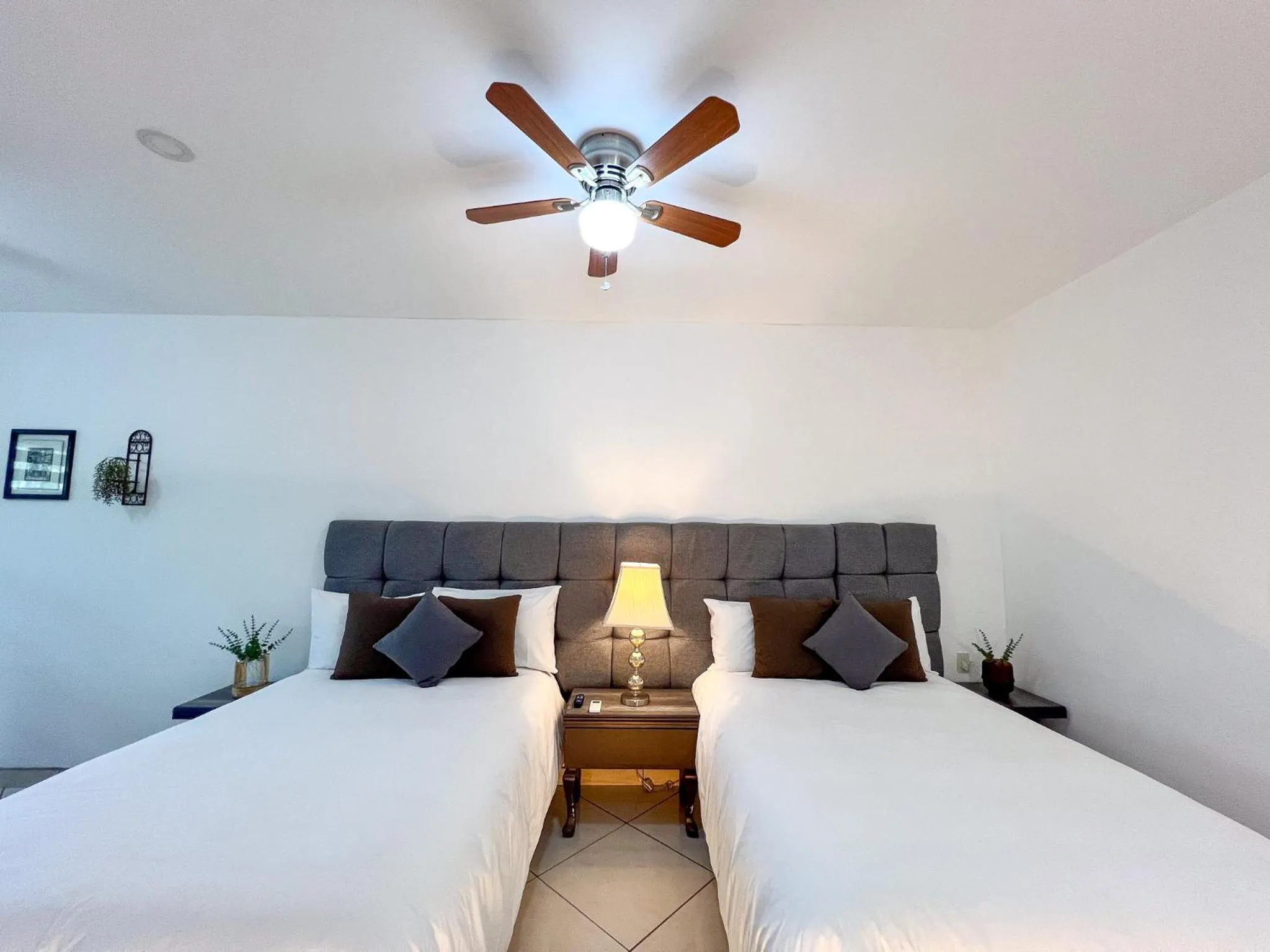 Bed in VILLAS EL ENCANTO