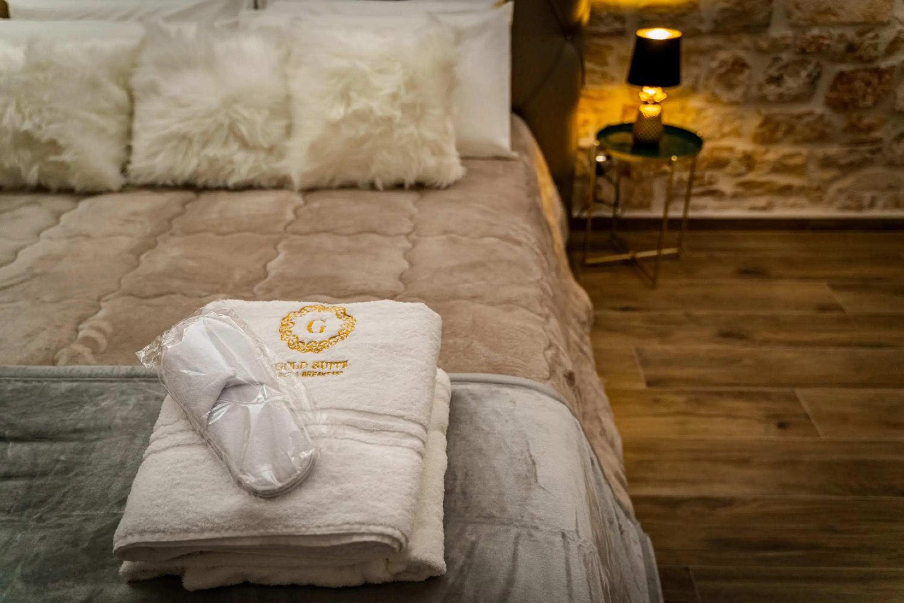 Bed in Gold Suite B&B