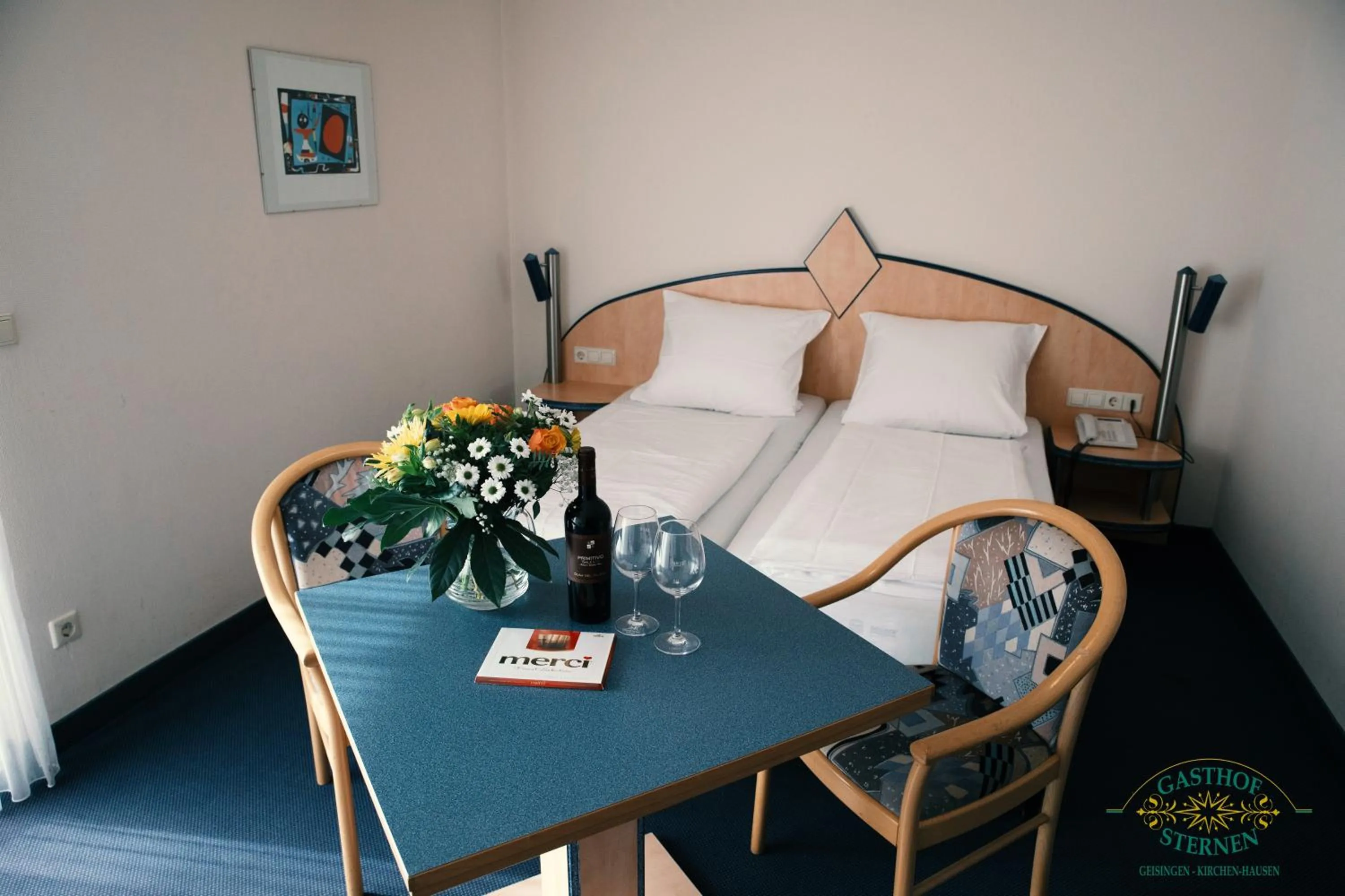 Photo of the whole room, Bed in Hotel Gasthof Sternen