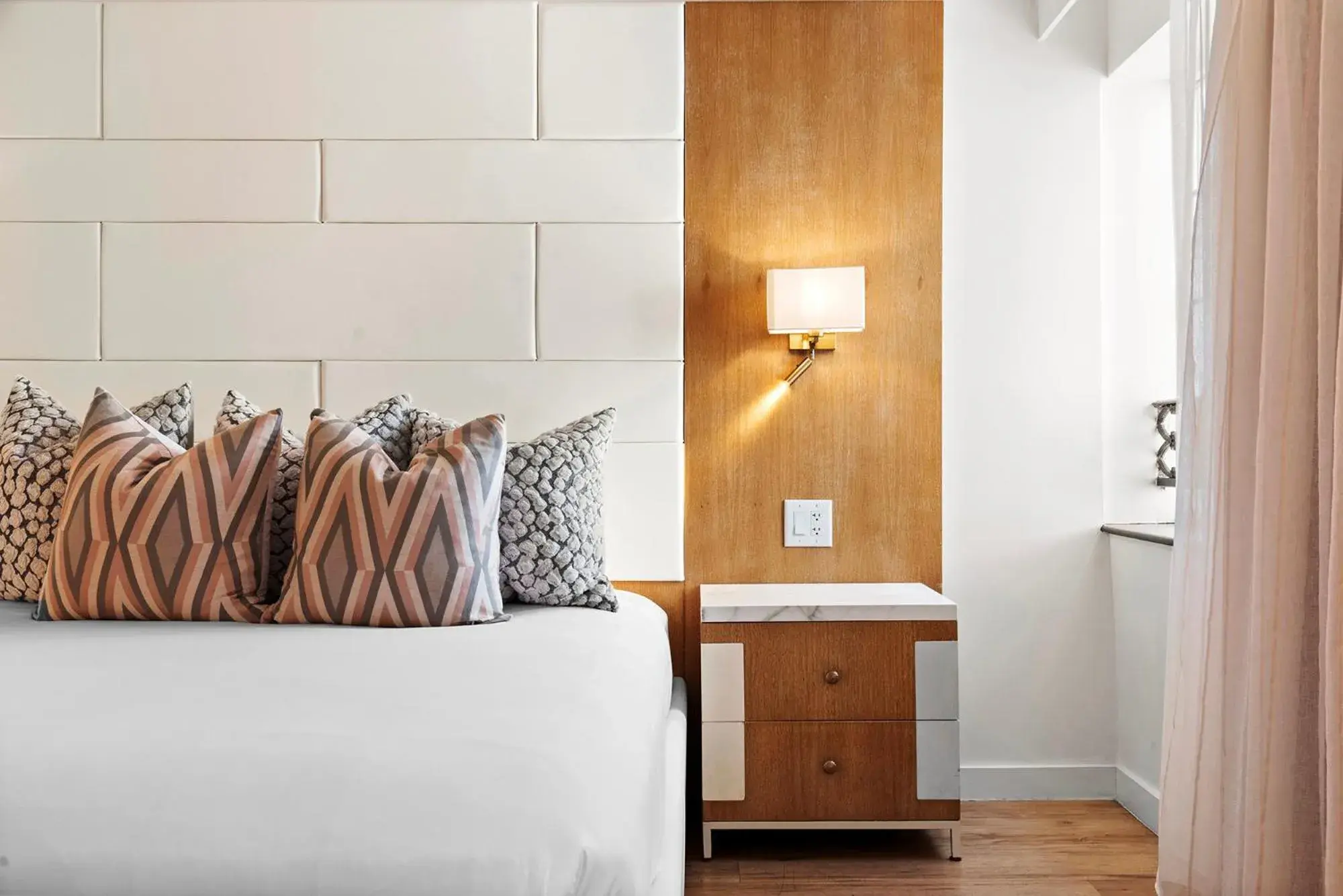 Bed in Hotel Ocean Bed in Hotel Ocean