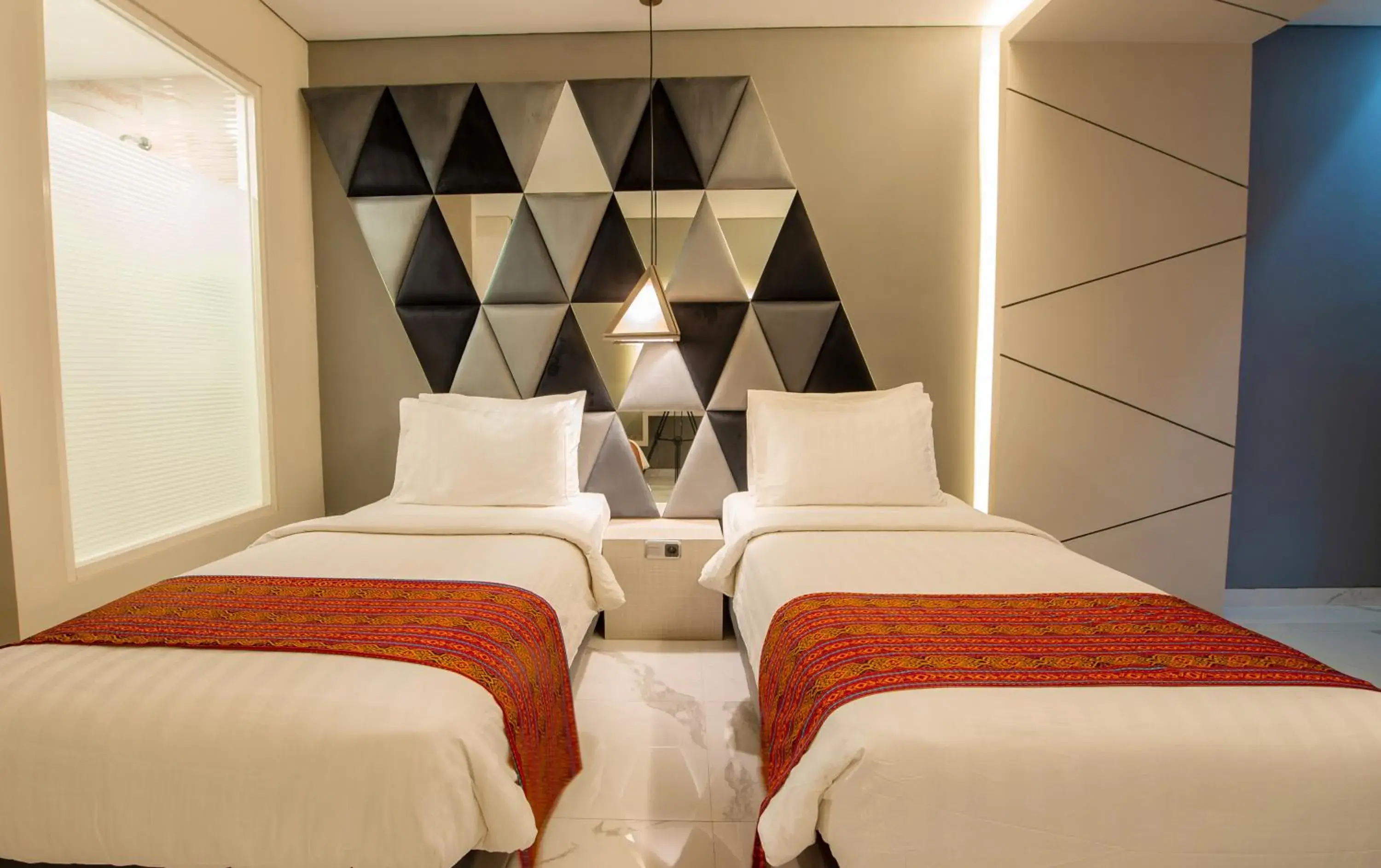 Deluxe Twin Room in Swiss-Belcourt Kupang Deluxe Twin Room in Swiss-Belcourt Kupang