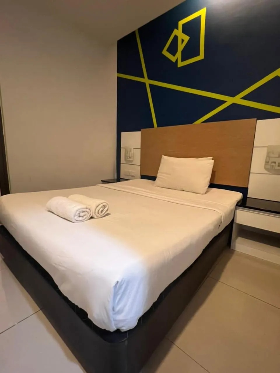 Bed in BANGI BUSINESS Hotel