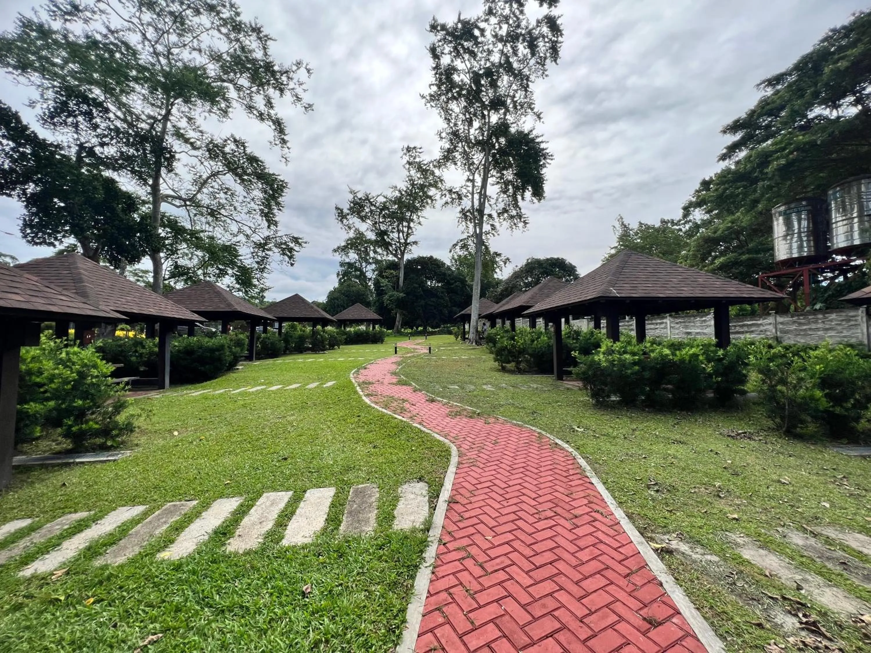 Natural landscape in Crusoe Cabins Costa Azalea
