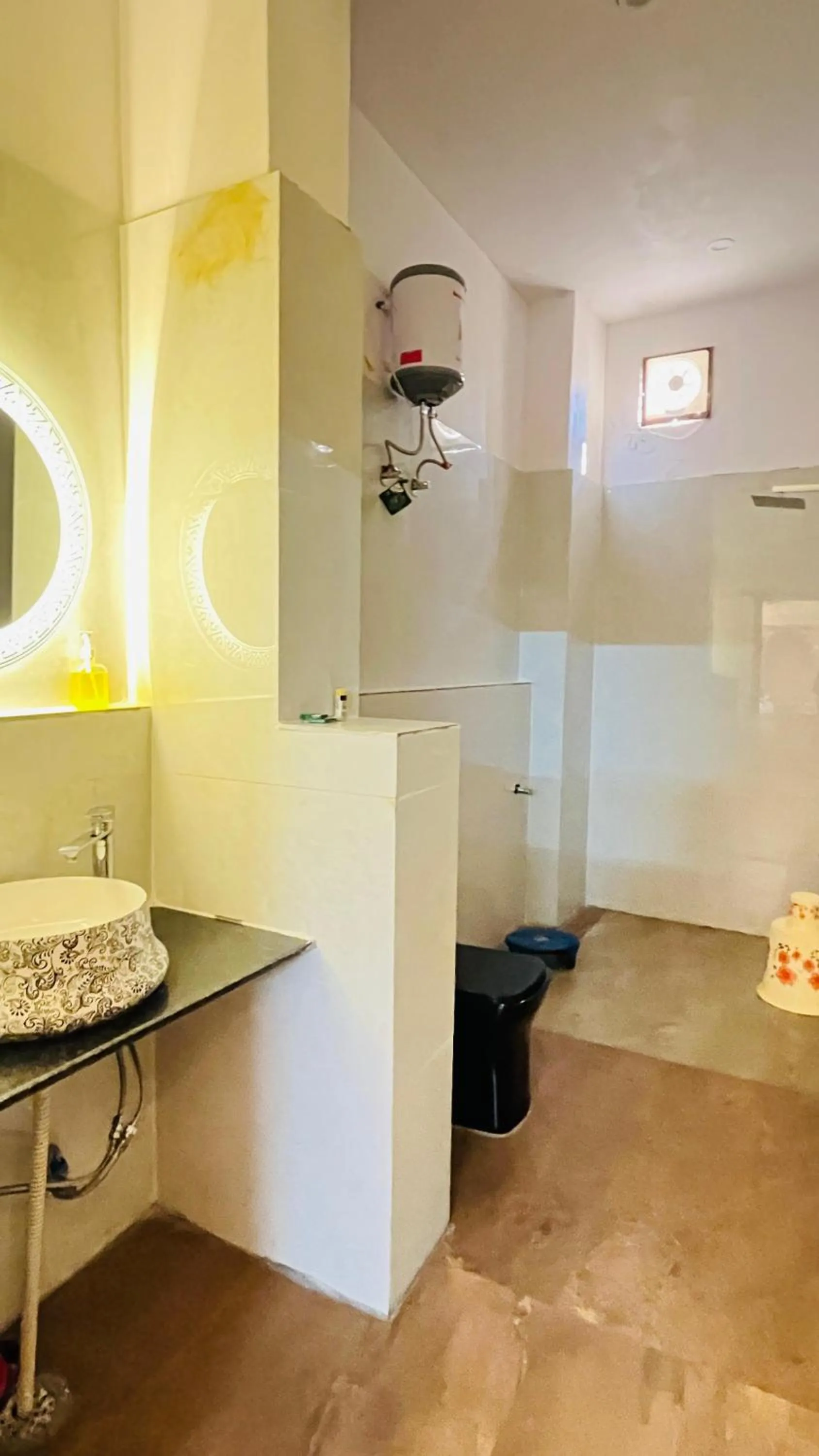 Bathroom in Hotel Ushaan Haveli