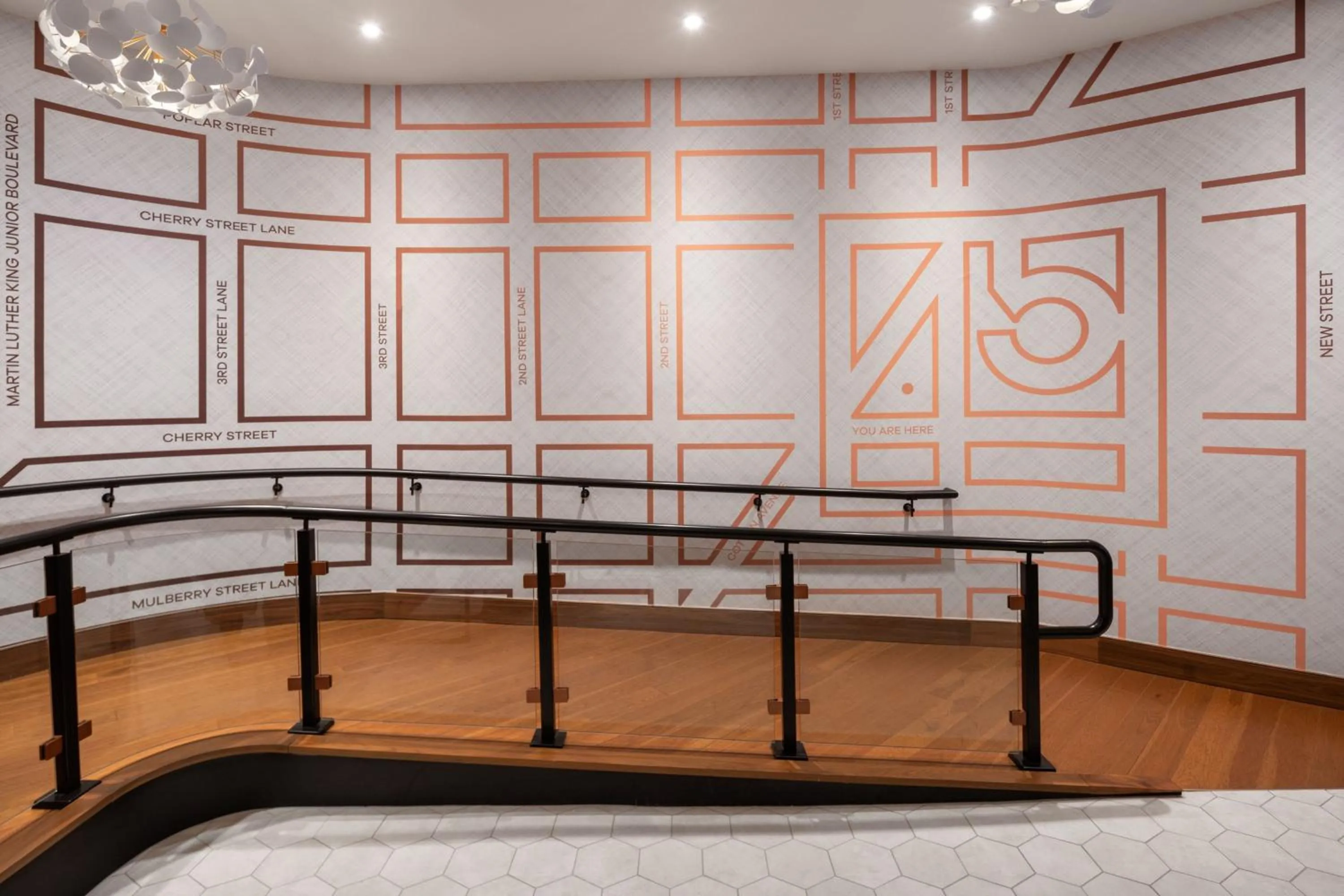 Lobby or reception in Hotel Forty Five, Macon, a Tribute Portfolio Hotel