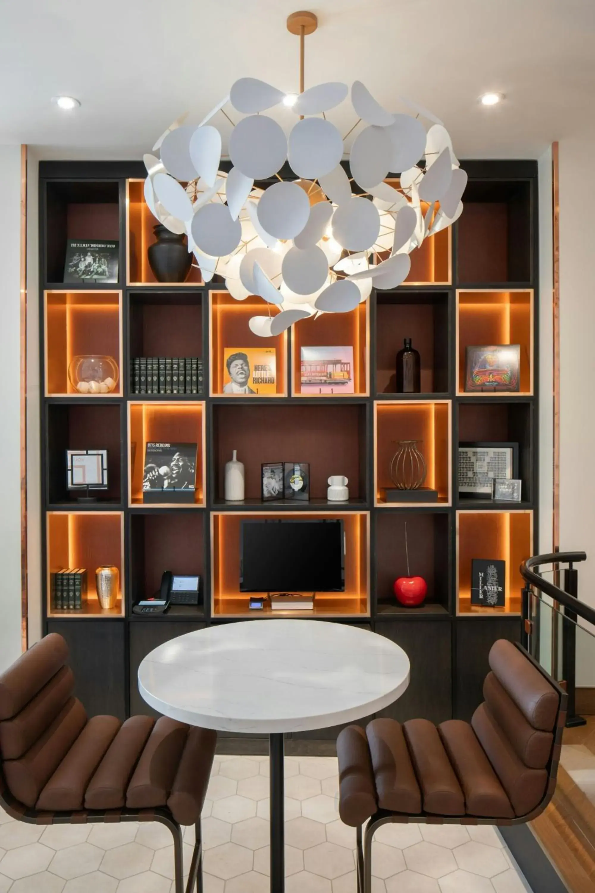 Lobby or reception in Hotel Forty Five, Macon, a Tribute Portfolio Hotel Lobby or reception in Hotel Forty Five, Macon, a Tribute Portfolio Hotel