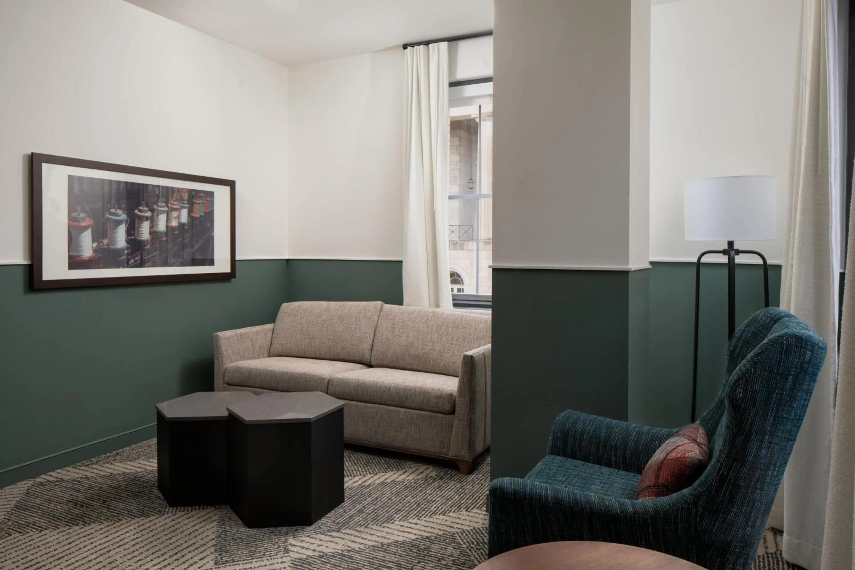 Living room in Hotel Forty Five, Macon, a Tribute Portfolio Hotel