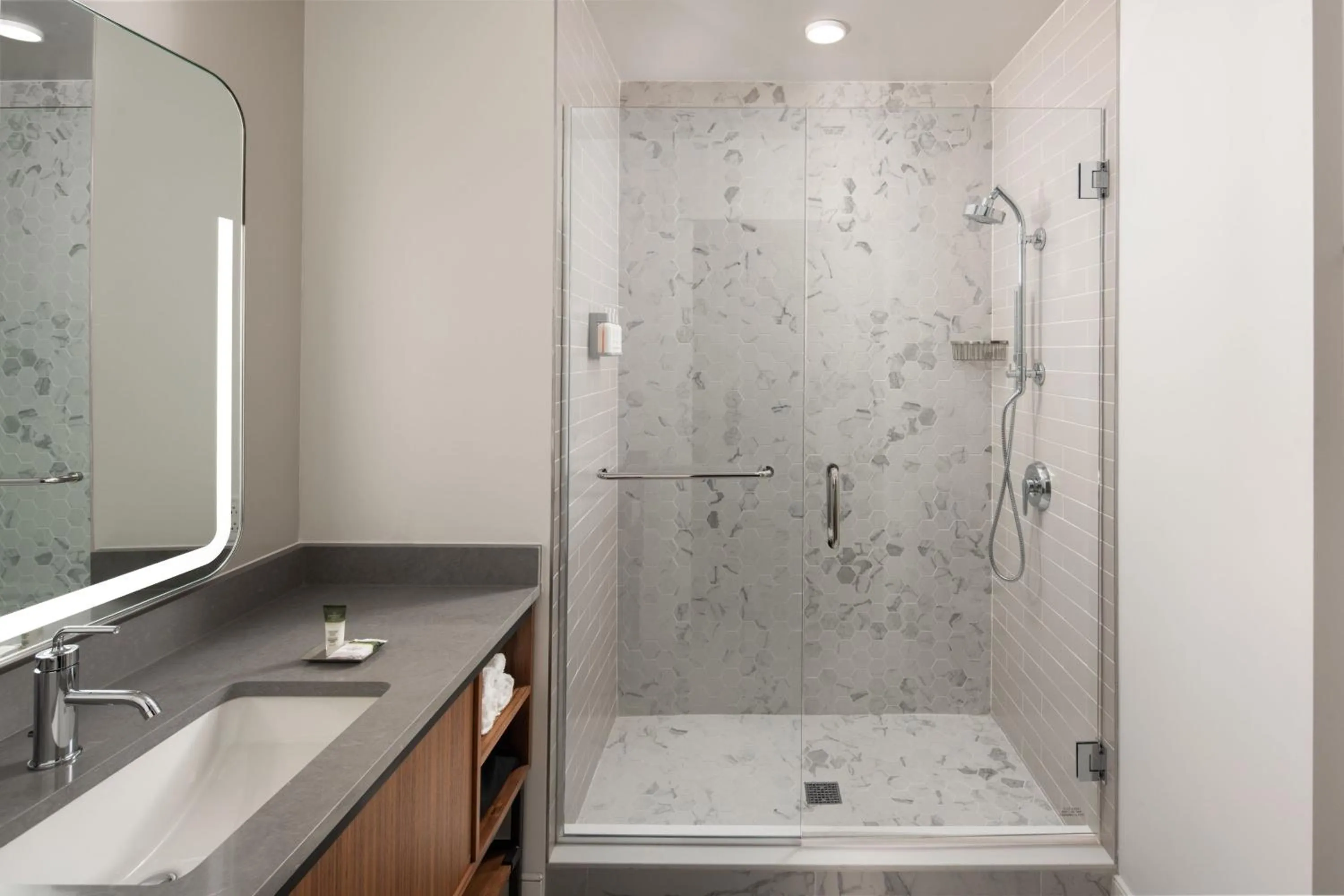 Bathroom in Hotel Forty Five, Macon, a Tribute Portfolio Hotel