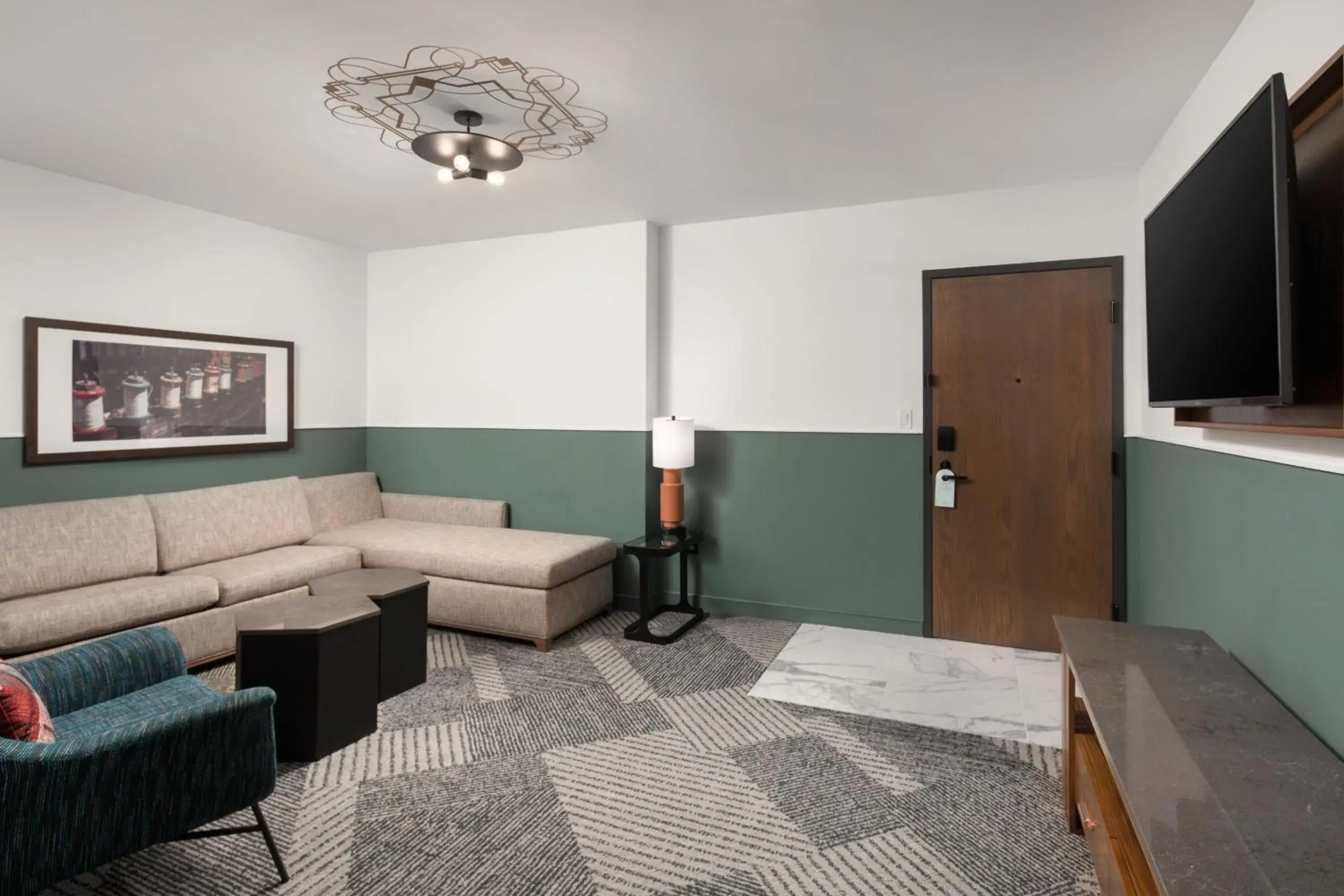 Living room in Hotel Forty Five, Macon, a Tribute Portfolio Hotel Living room in Hotel Forty Five, Macon, a Tribute Portfolio Hotel