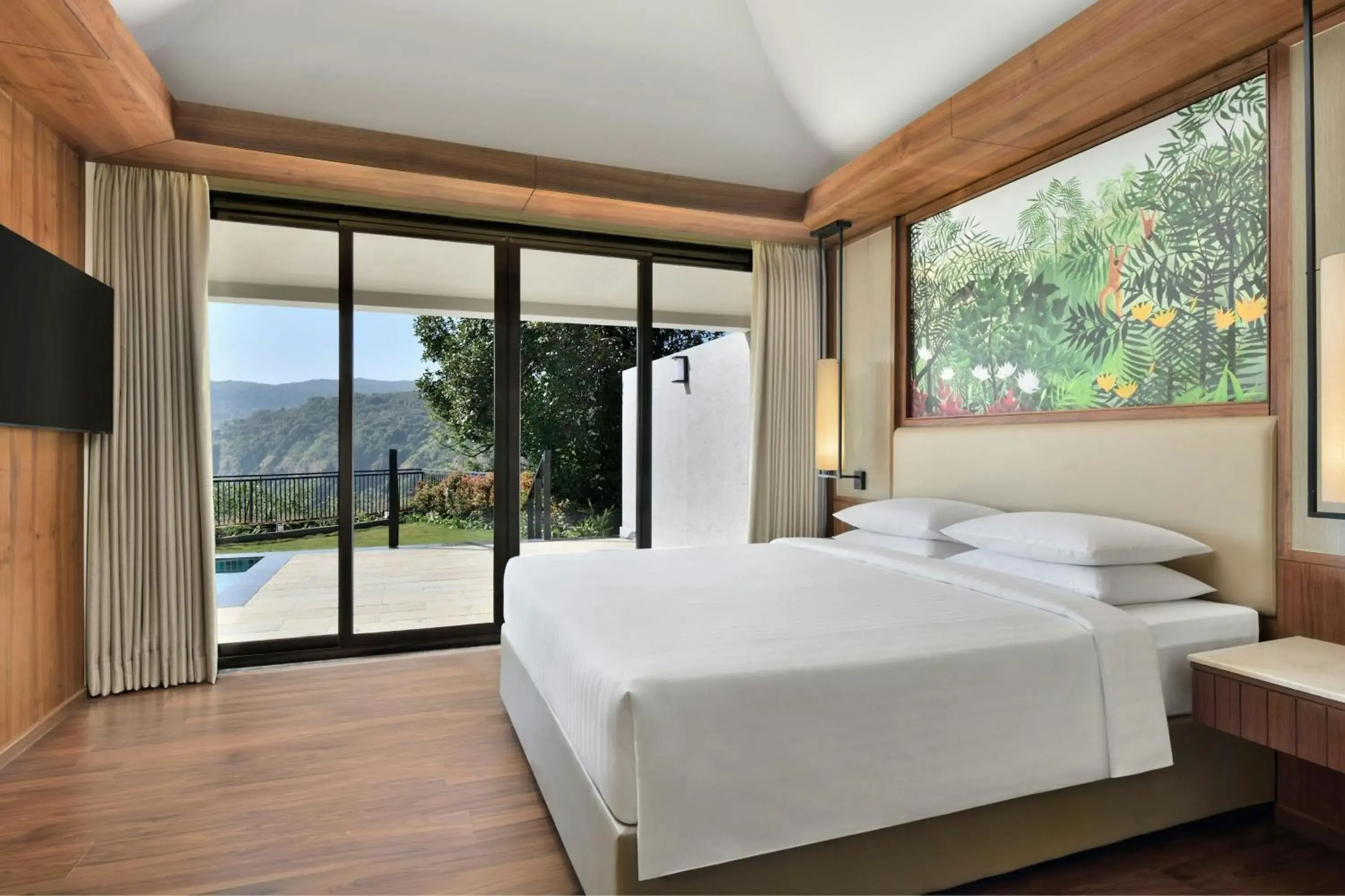 One-Bedroom King Villa with Patio and Valley View - Club Level in Courtyard by Marriott Mahabaleshwar One-Bedroom King Villa with Patio and Valley View - Club Level in Courtyard by Marriott Mahabaleshwar