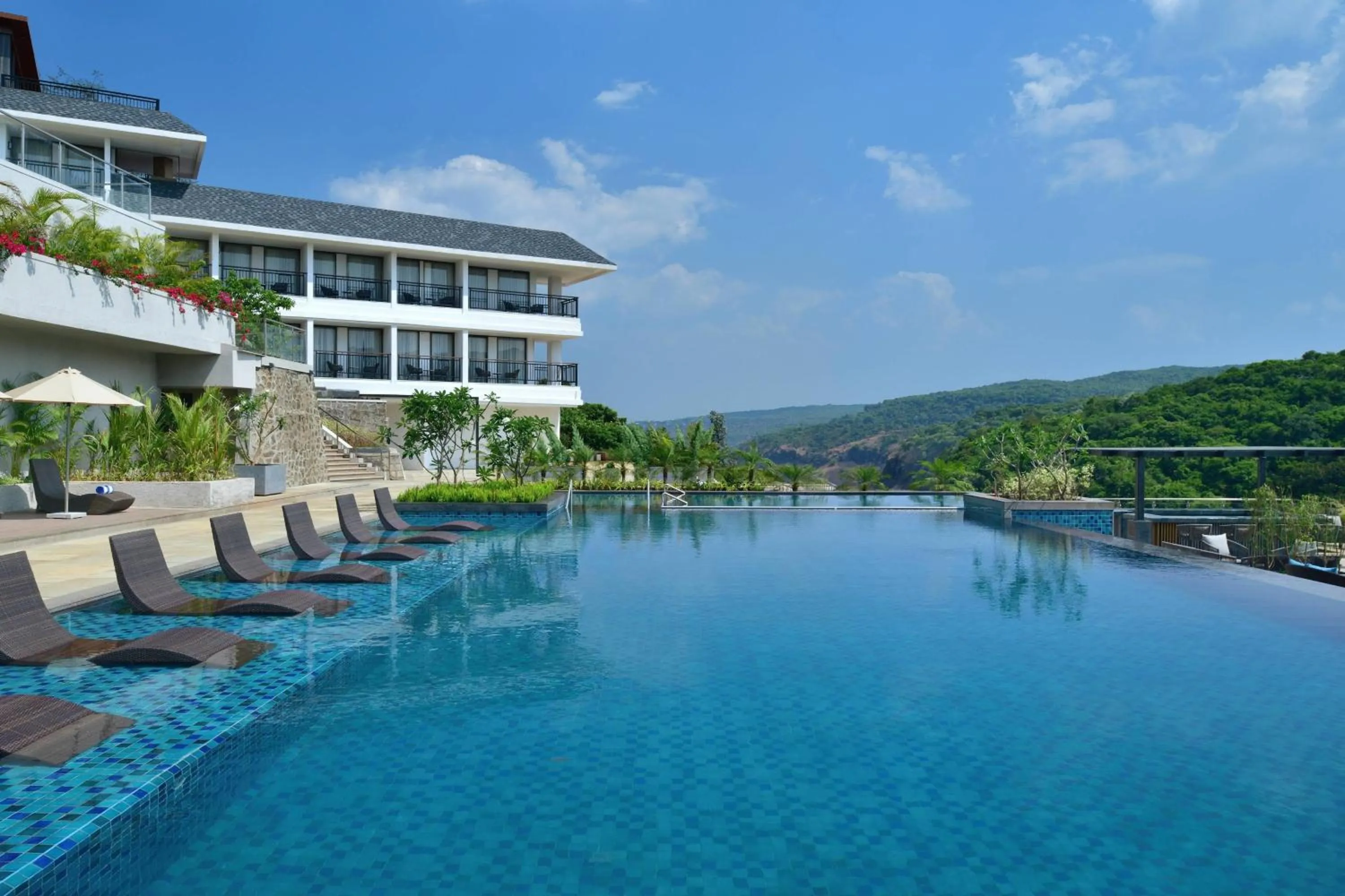 Swimming pool in Courtyard by Marriott Mahabaleshwar