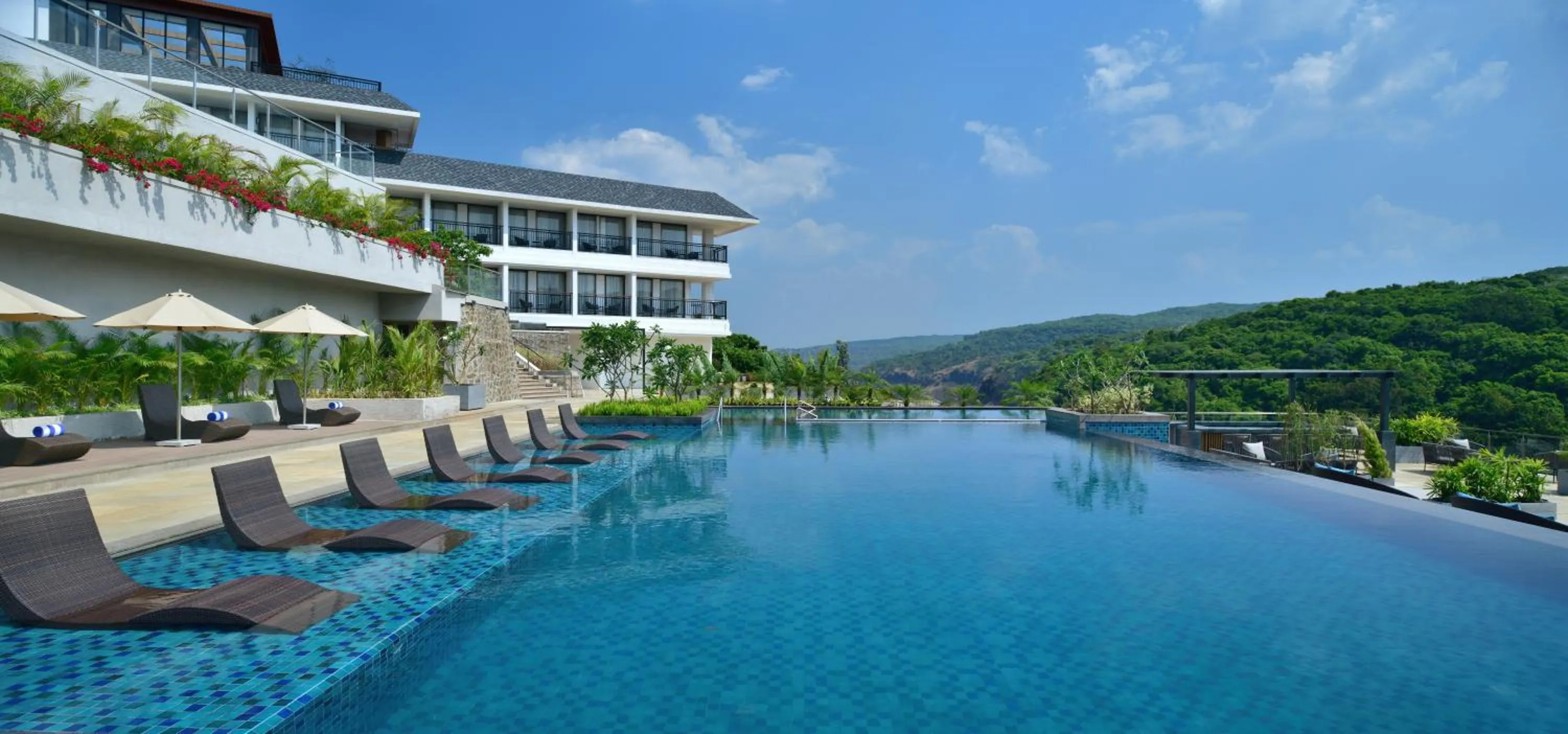Swimming pool in Courtyard by Marriott Mahabaleshwar