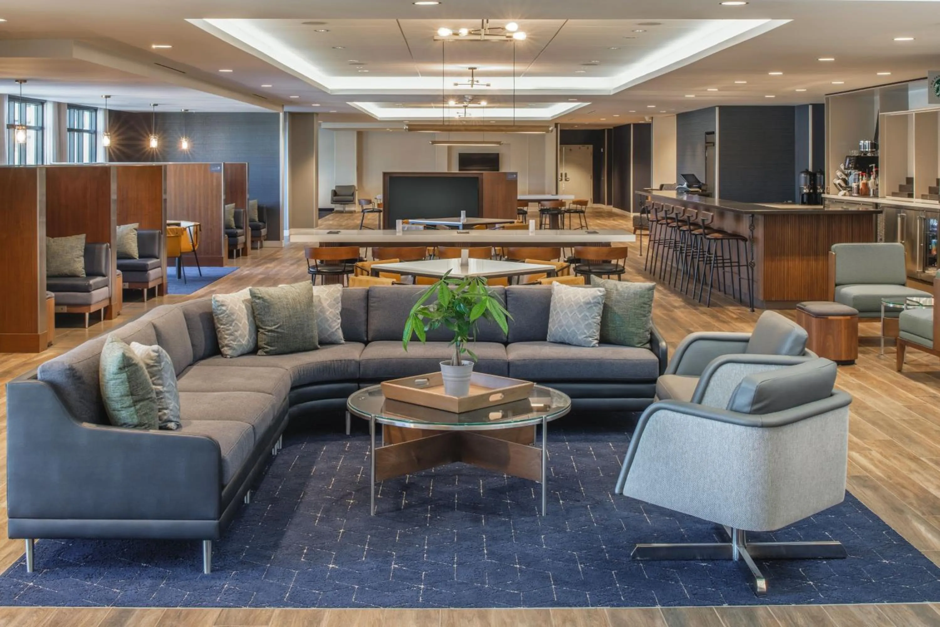 Lobby or reception in Courtyard by Marriott Santa Cruz