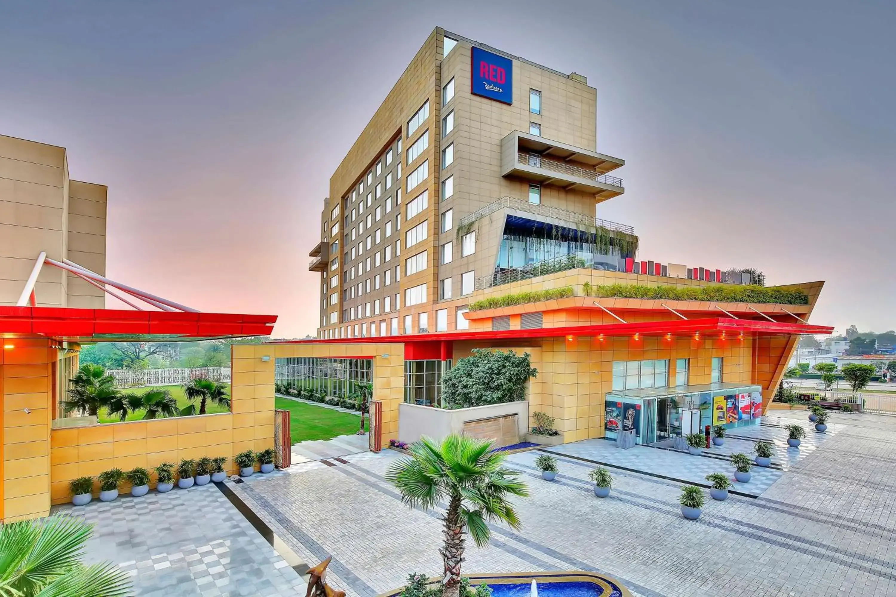 Property building in Radisson RED Chandigarh Mohali Property building in Radisson RED Chandigarh Mohali