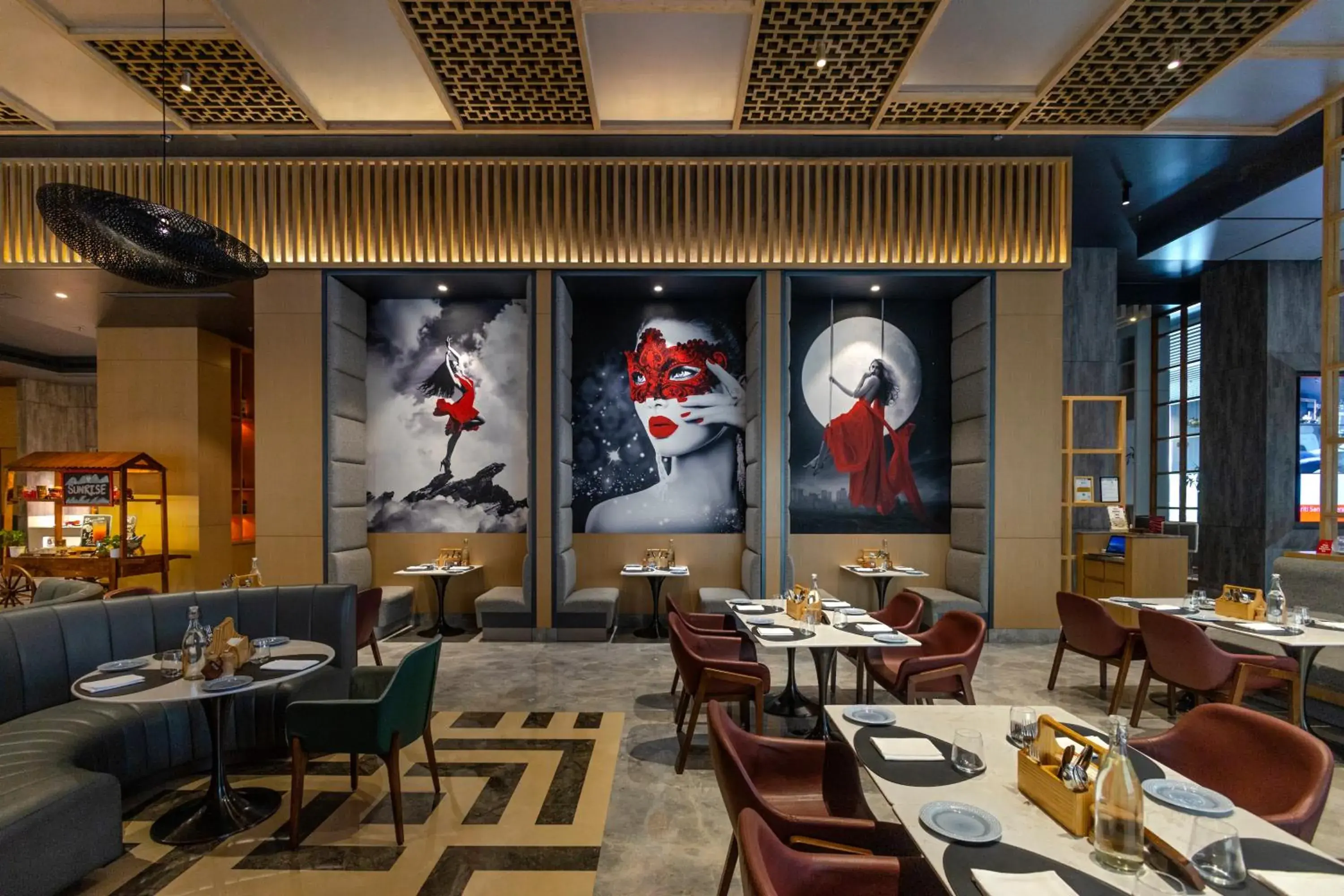 Restaurant/places to eat in Radisson RED Chandigarh Mohali Restaurant/places to eat in Radisson RED Chandigarh Mohali