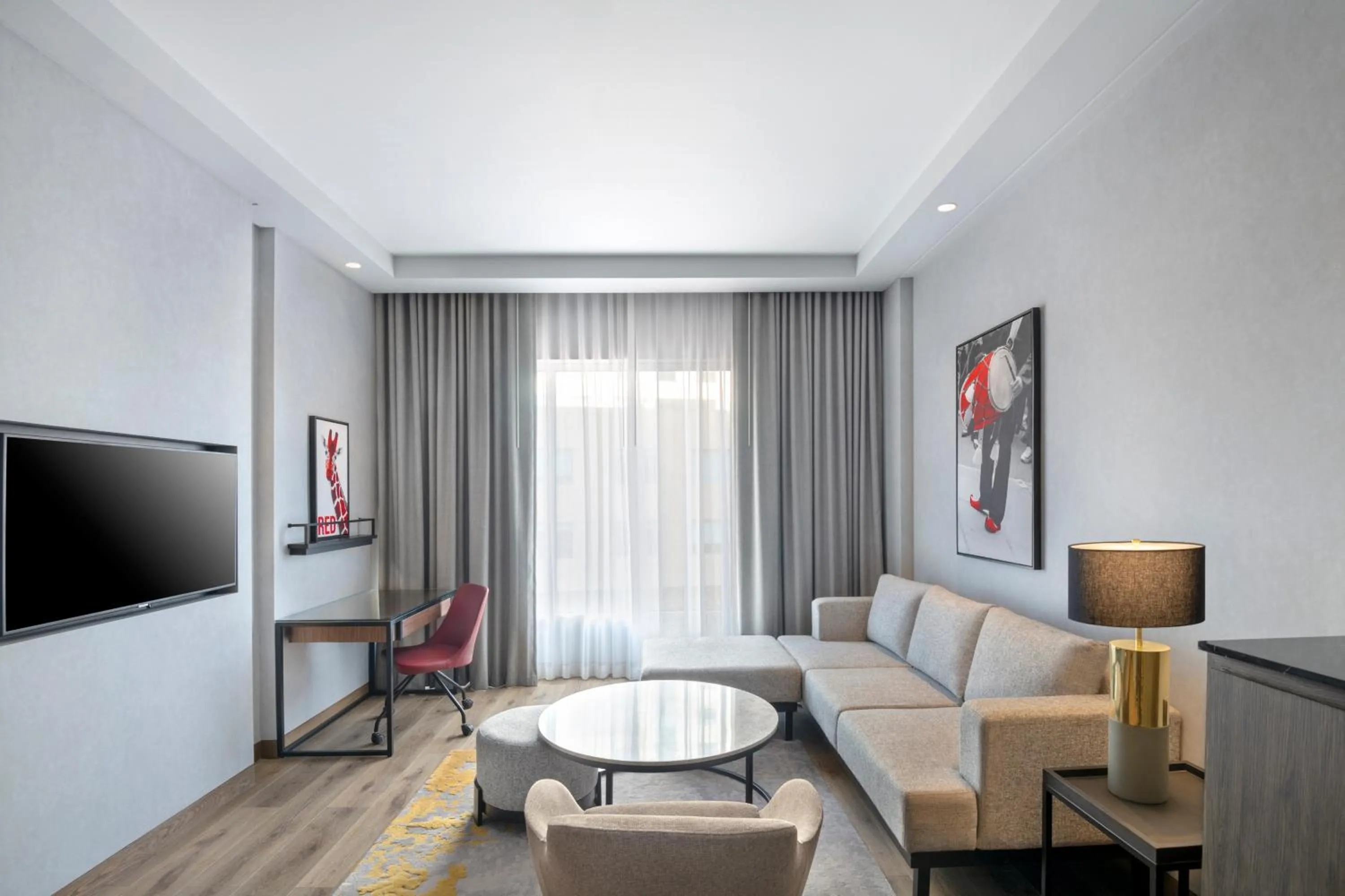 Living room in Radisson RED Chandigarh Mohali