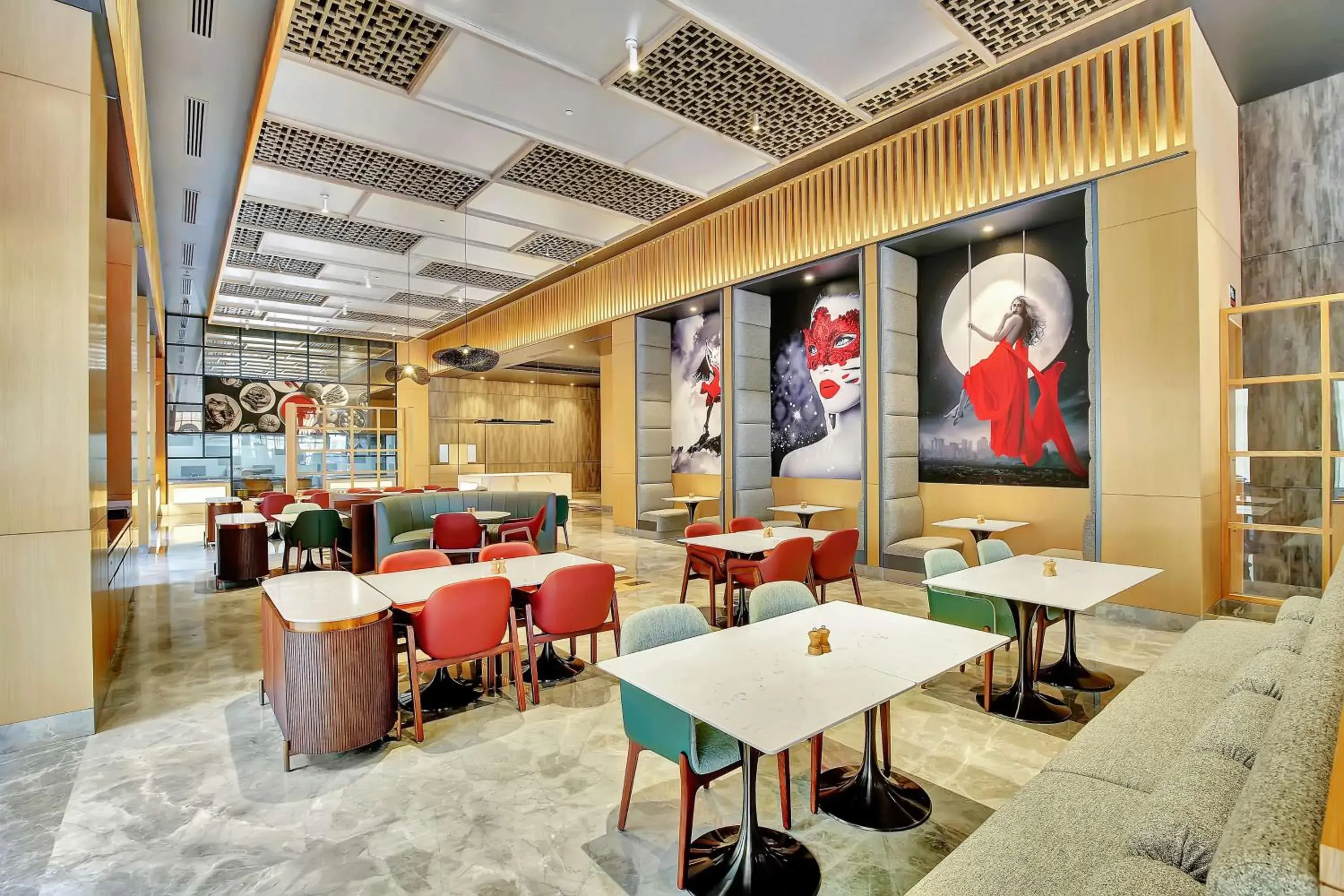 Restaurant/places to eat in Radisson RED Chandigarh Mohali Restaurant/places to eat in Radisson RED Chandigarh Mohali