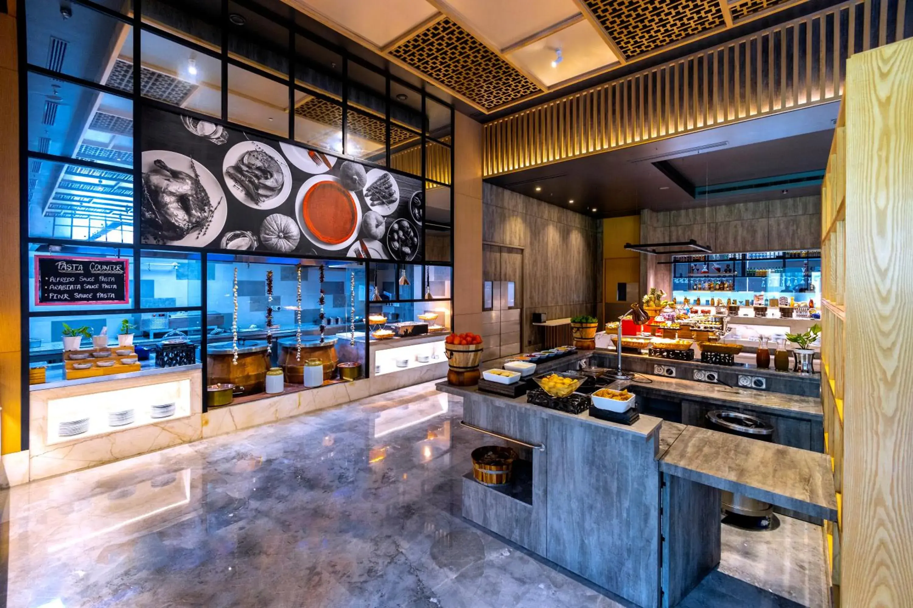 Restaurant/places to eat in Radisson RED Chandigarh Mohali Restaurant/places to eat in Radisson RED Chandigarh Mohali