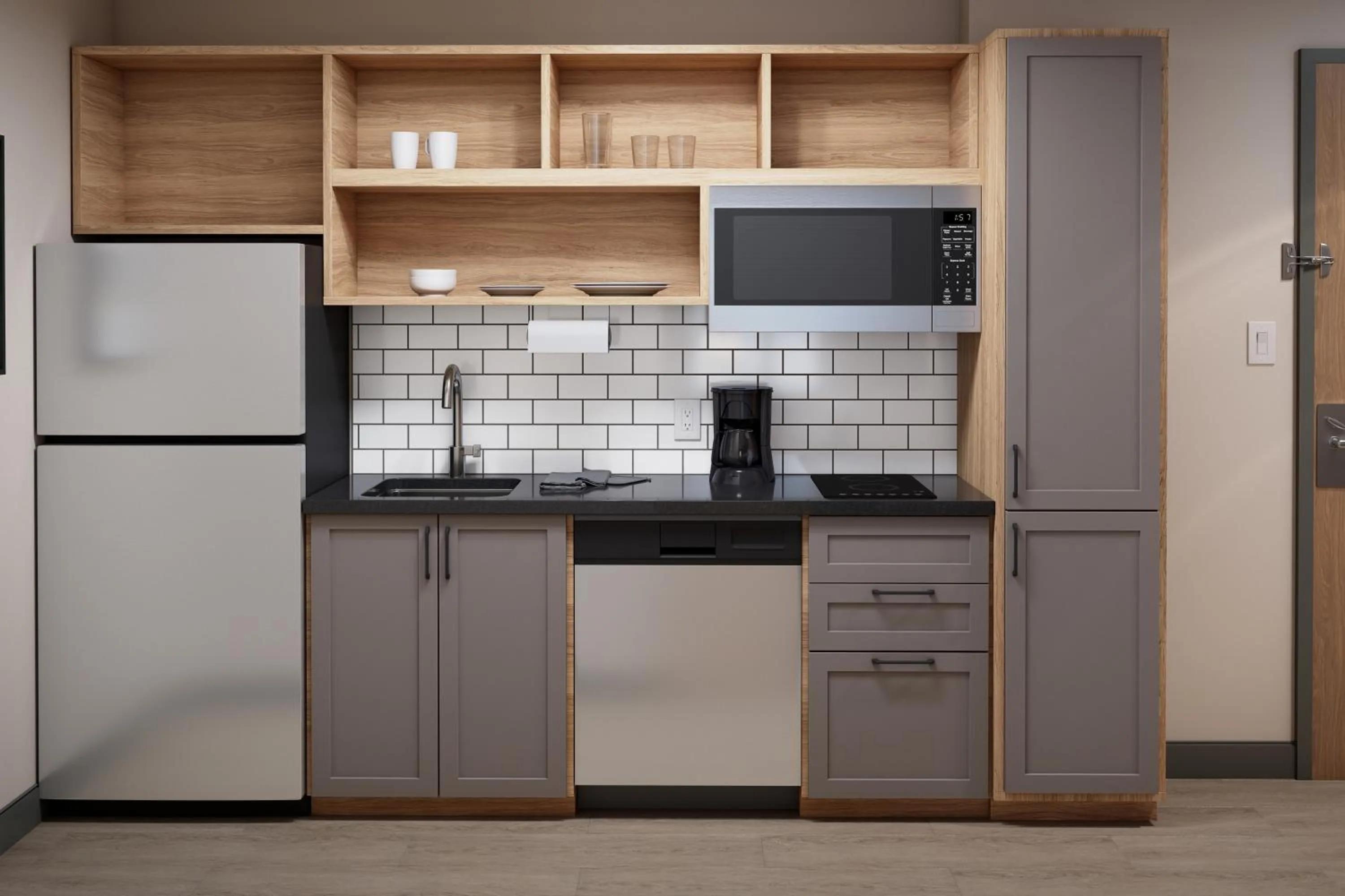 Kitchen or kitchenette in Candlewood Suites - Columbia by IHG