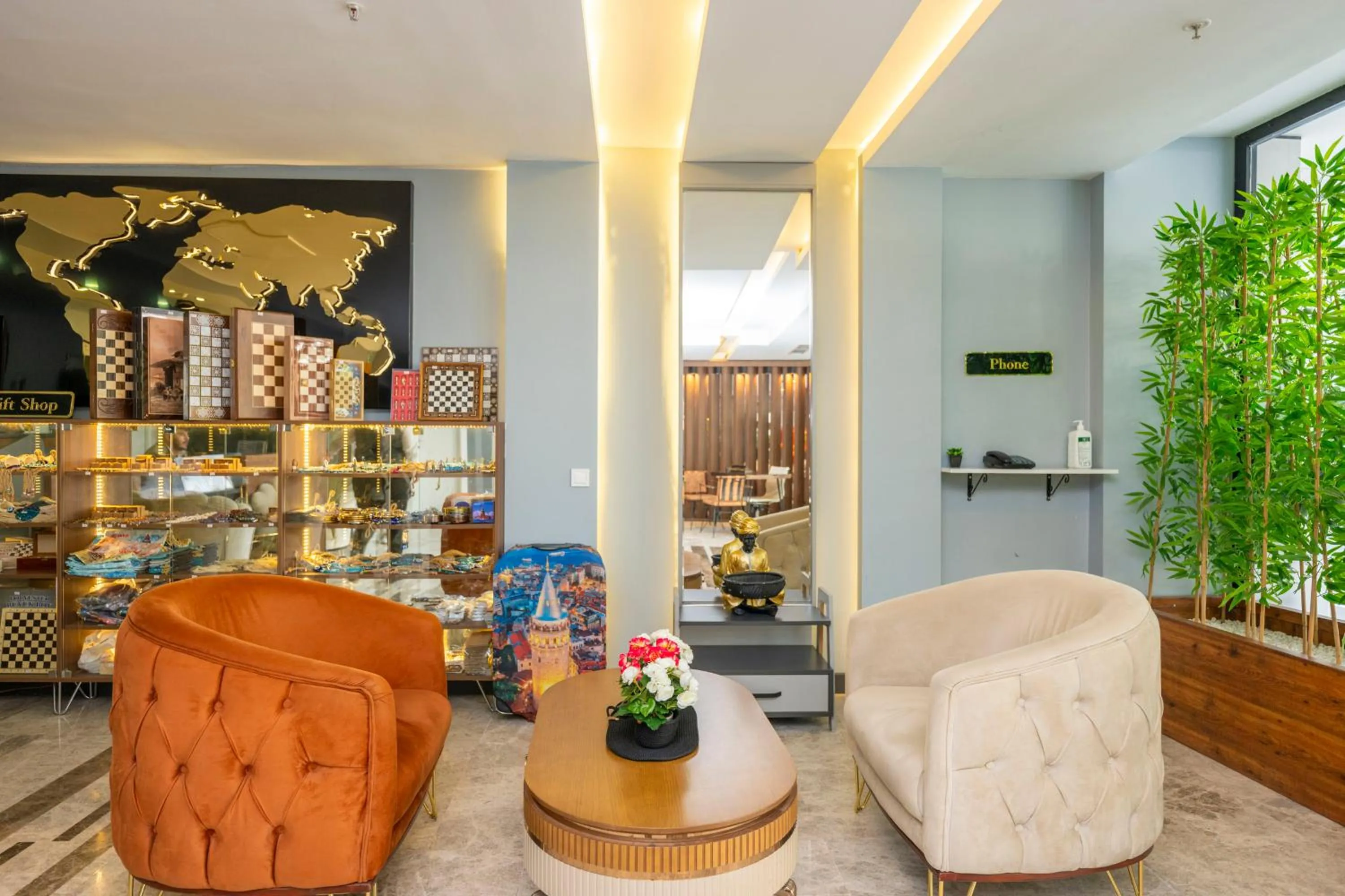 Lobby or reception in Litros Hotel & Spa