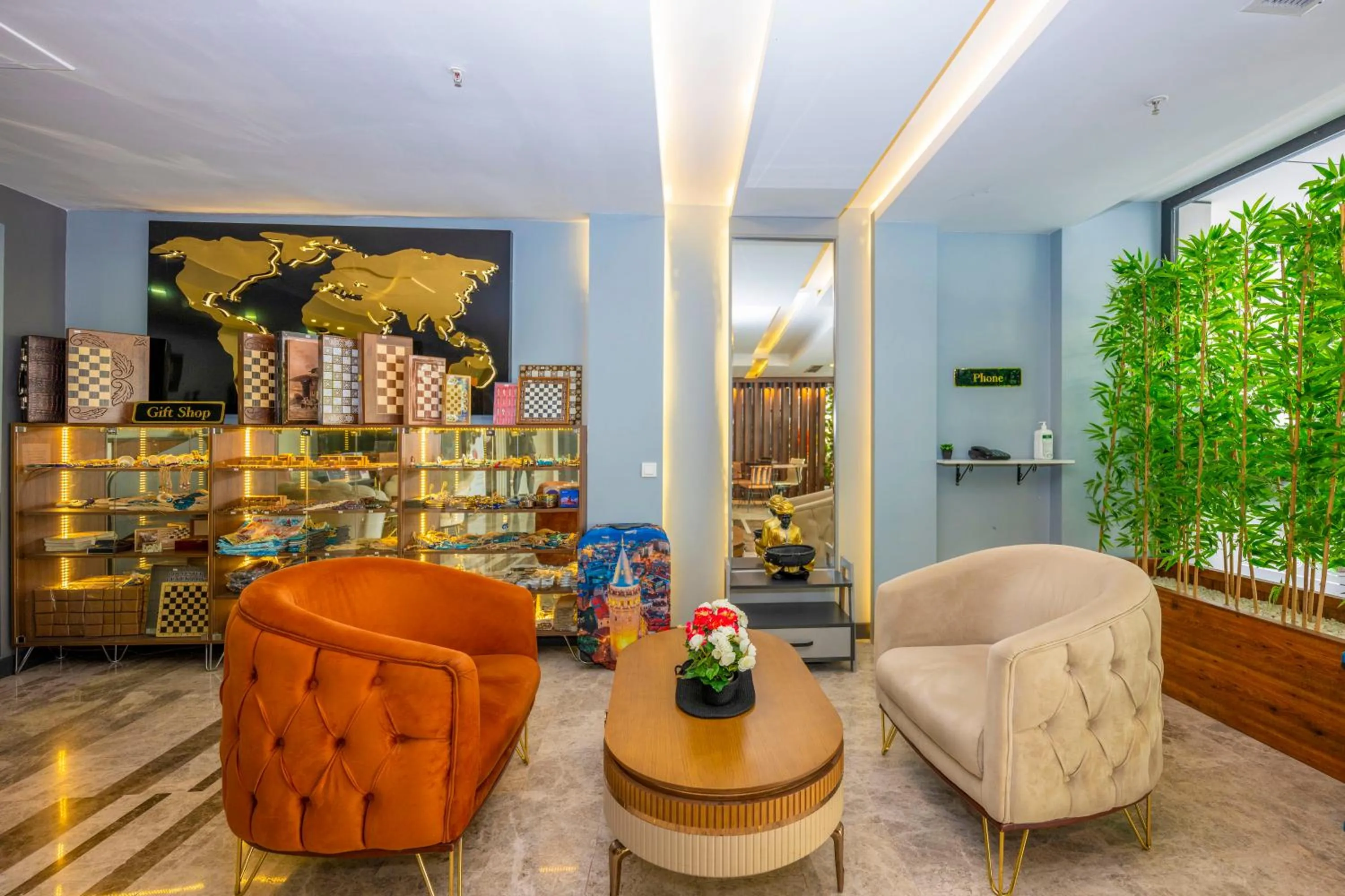 Lobby or reception in Litros Hotel & Spa