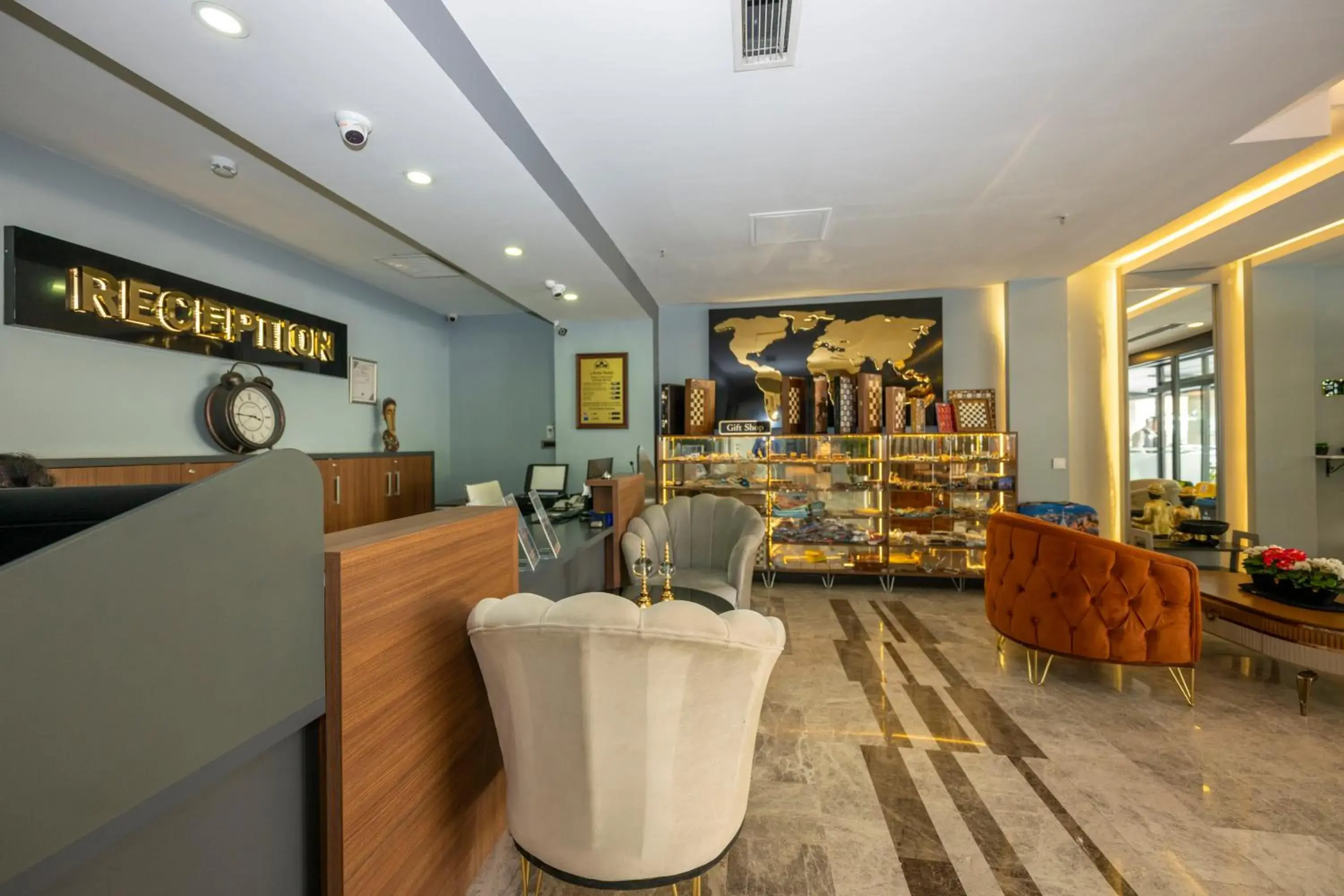 Lobby or reception in Litros Hotel & Spa Lobby or reception in Litros Hotel & Spa