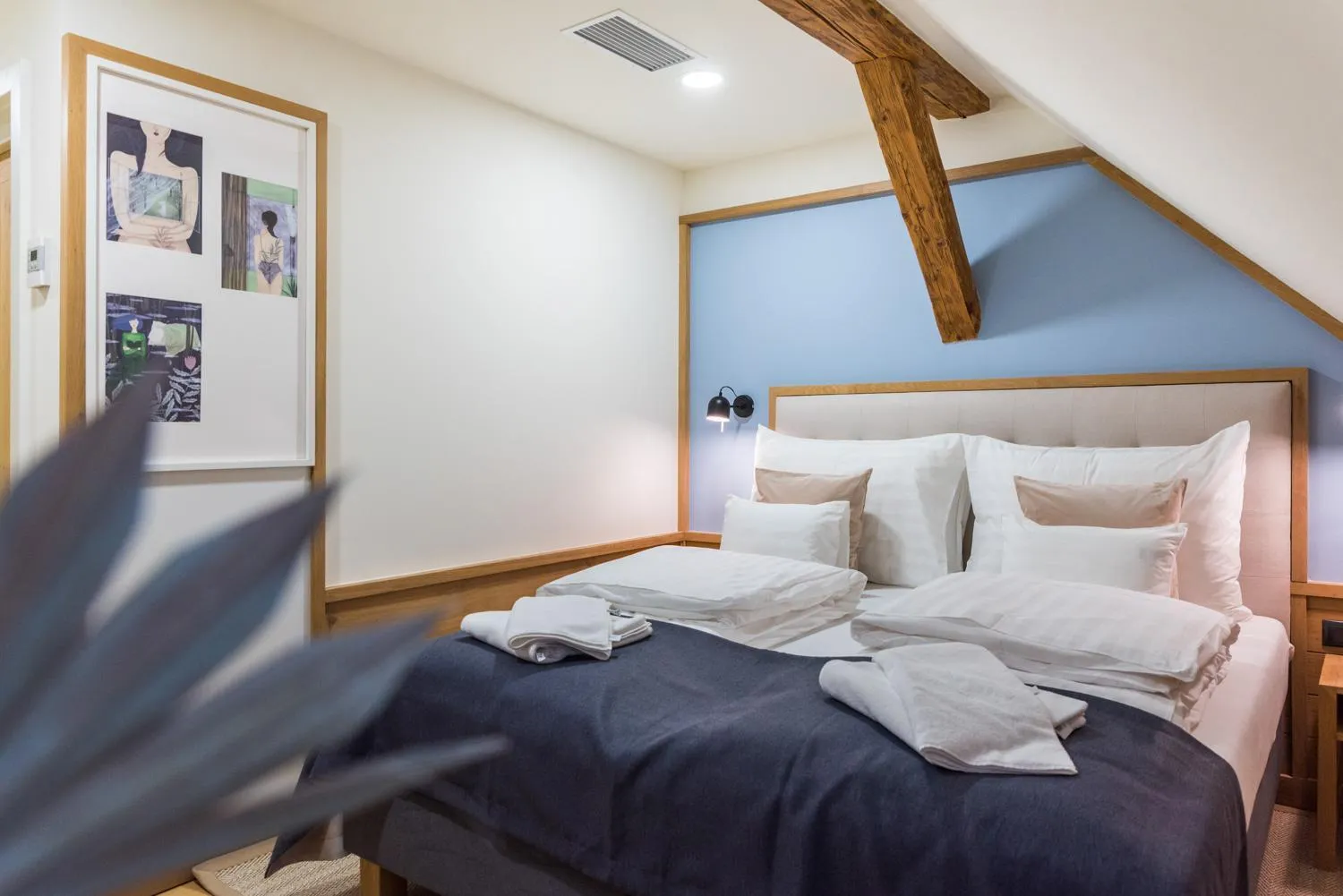 Bed in Isabella Boutique Hotel