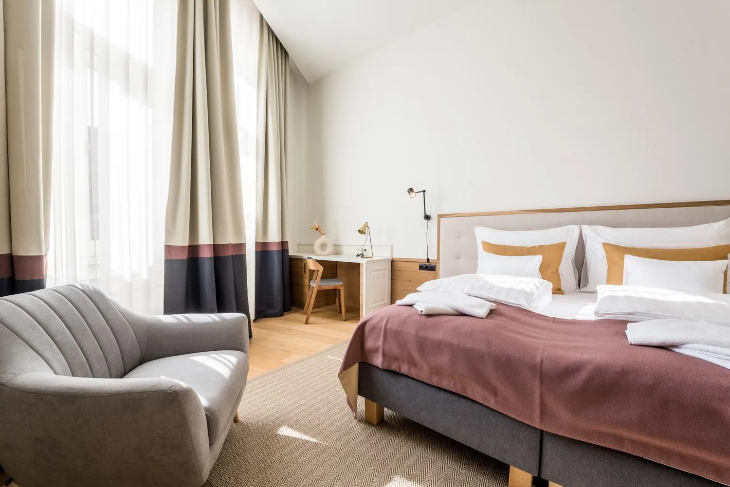 Bed in Isabella Boutique Hotel