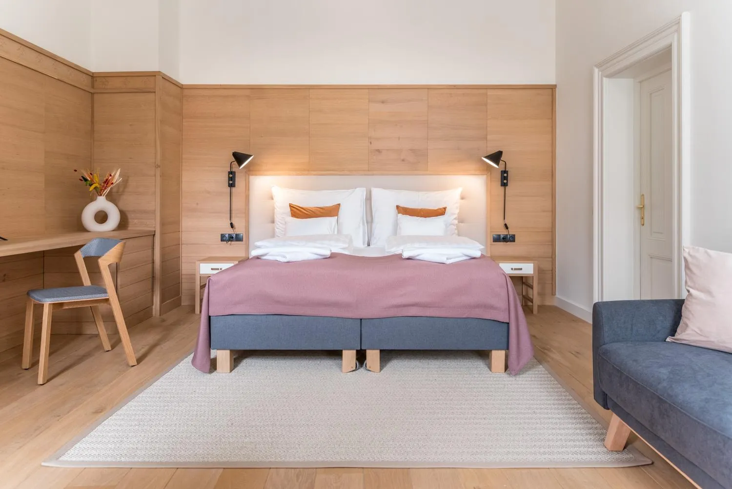 Bed in Isabella Boutique Hotel