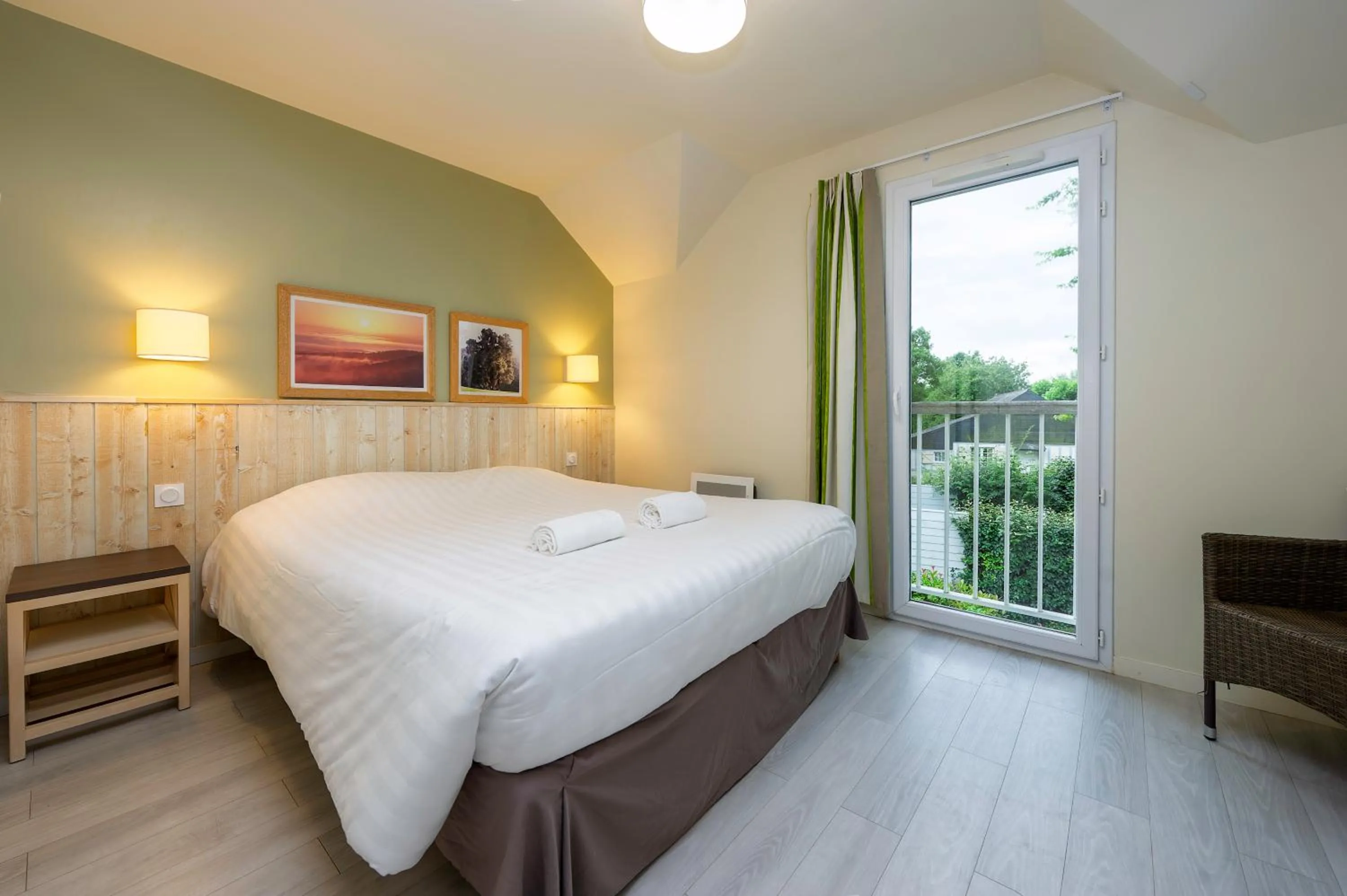 Bedroom, Bed in Résidence Goélia La Pommeraie