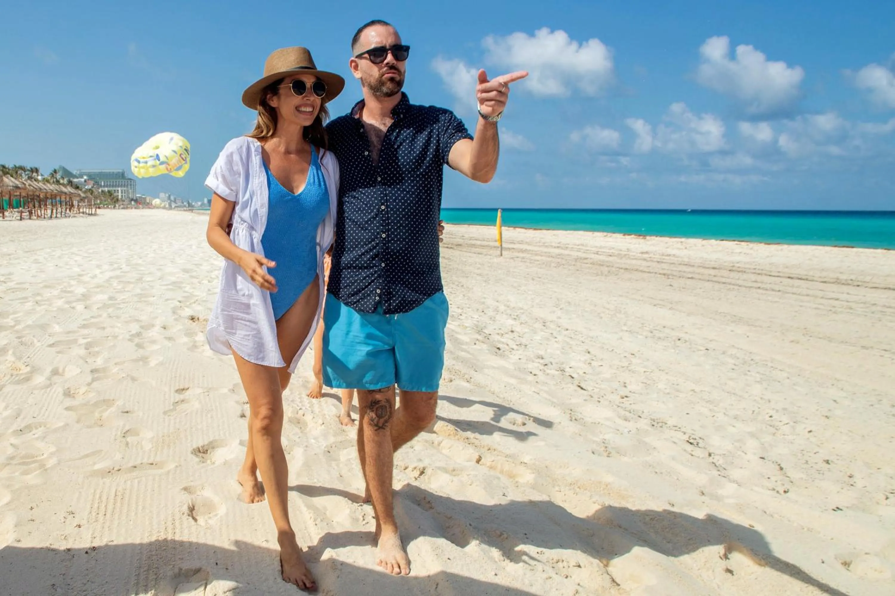 People in Wyndham Grand Cancun All Inclusive Resort & Villas